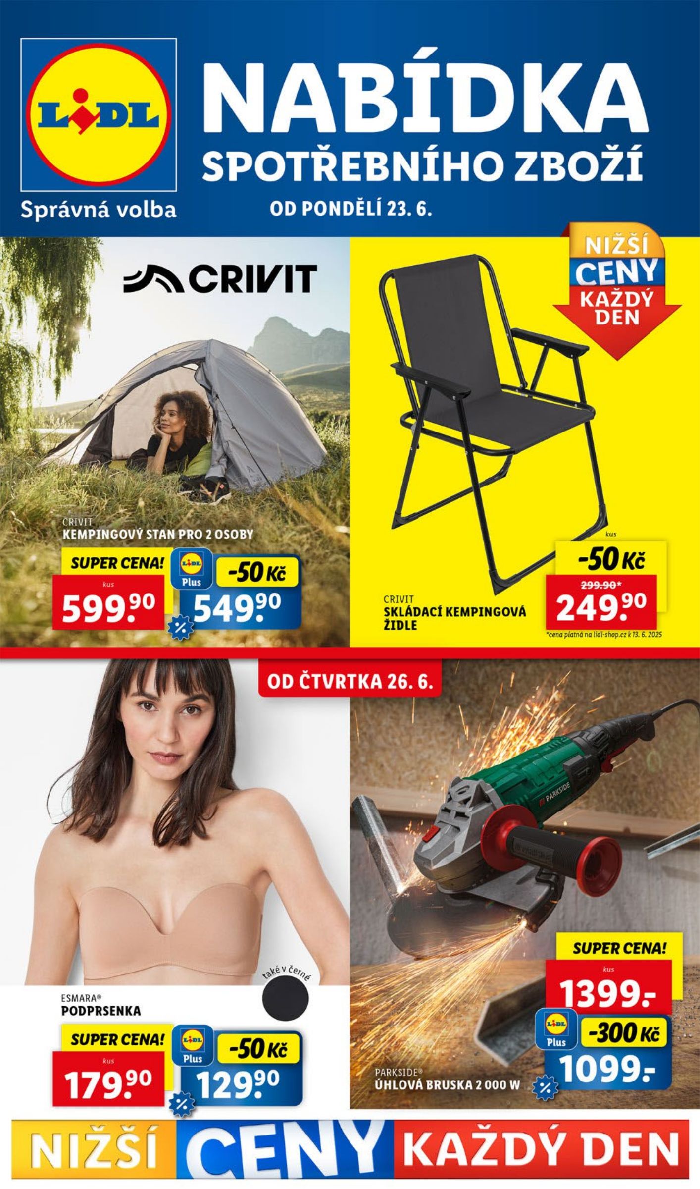 lidl - Leták Lidl - Spotřební zboží od 23.06. do 29.06.