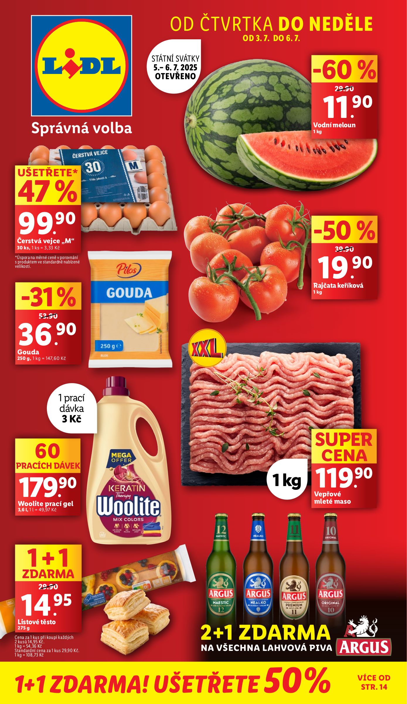 lidl - Leták Lidl od 03.07. do 06.07.
