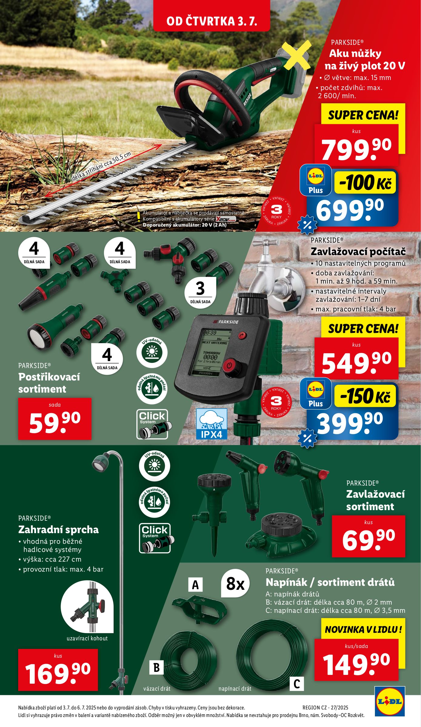 lidl - Leták Lidl - Spotřební zboží od 30.06. do 06.07. - page: 21