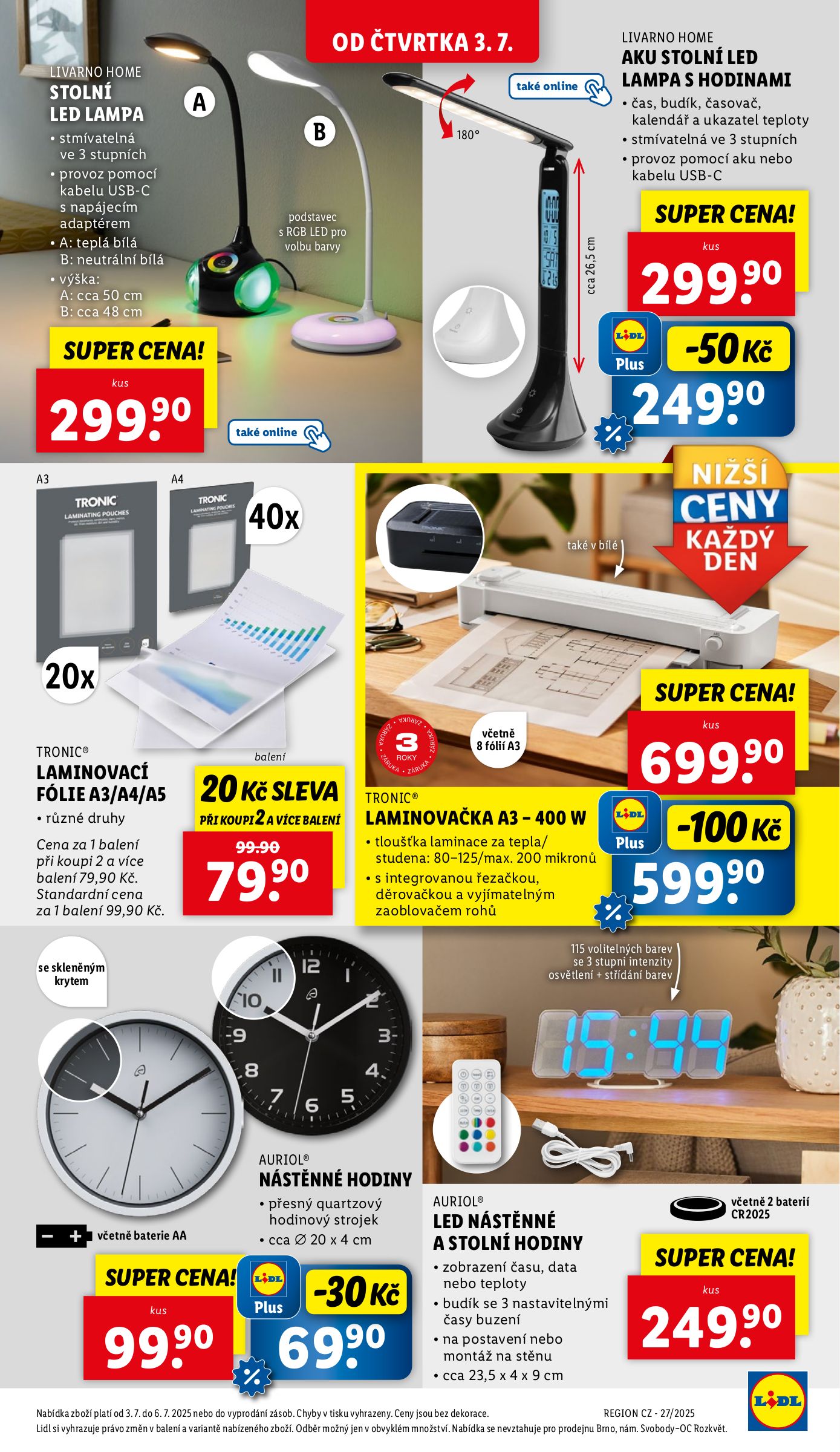 lidl - Leták Lidl - Spotřební zboží od 30.06. do 06.07. - page: 25