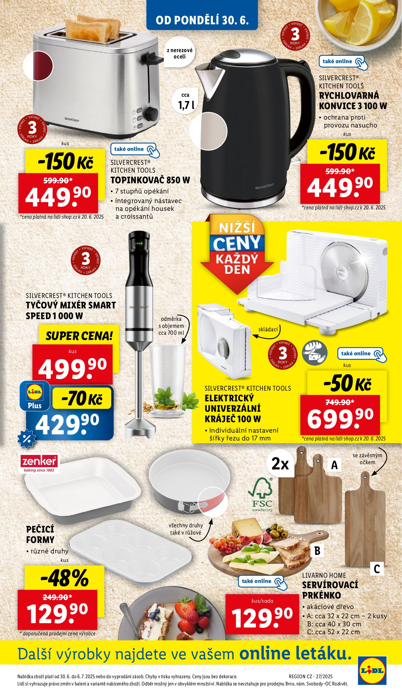 lidl - Leták Lidl - Spotřební zboží od 30.06. do 06.07. - page: 3