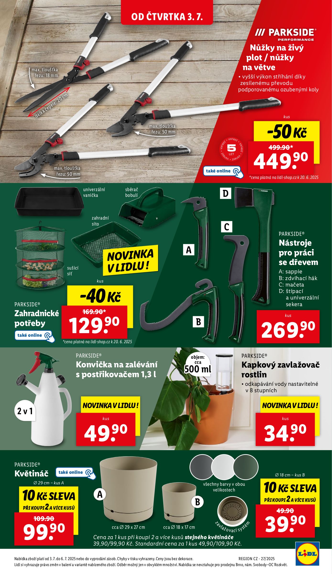 lidl - Leták Lidl - Spotřební zboží od 30.06. do 06.07. - page: 23