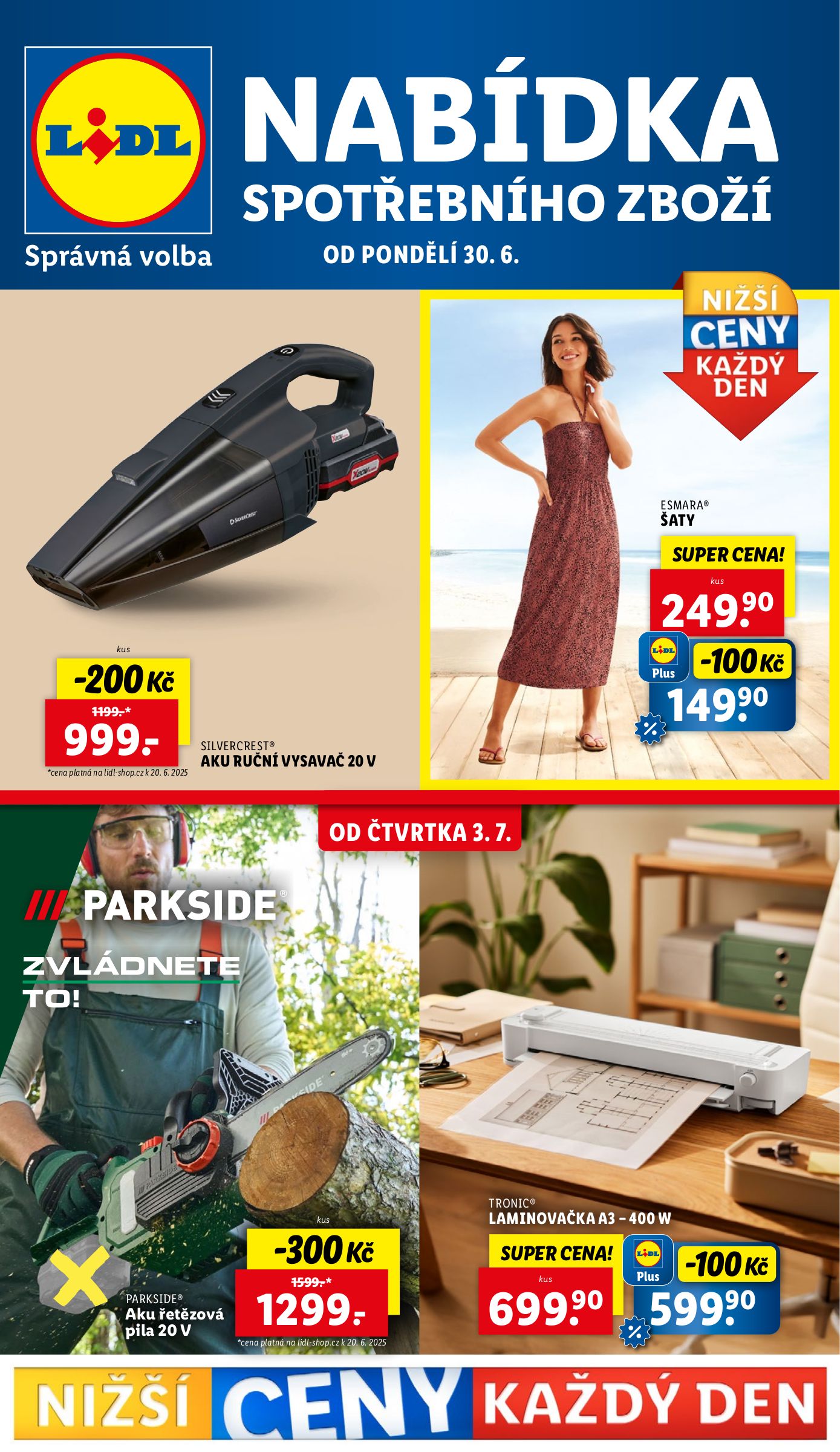 lidl - Leták Lidl - Spotřební zboží od 30.06. do 06.07.