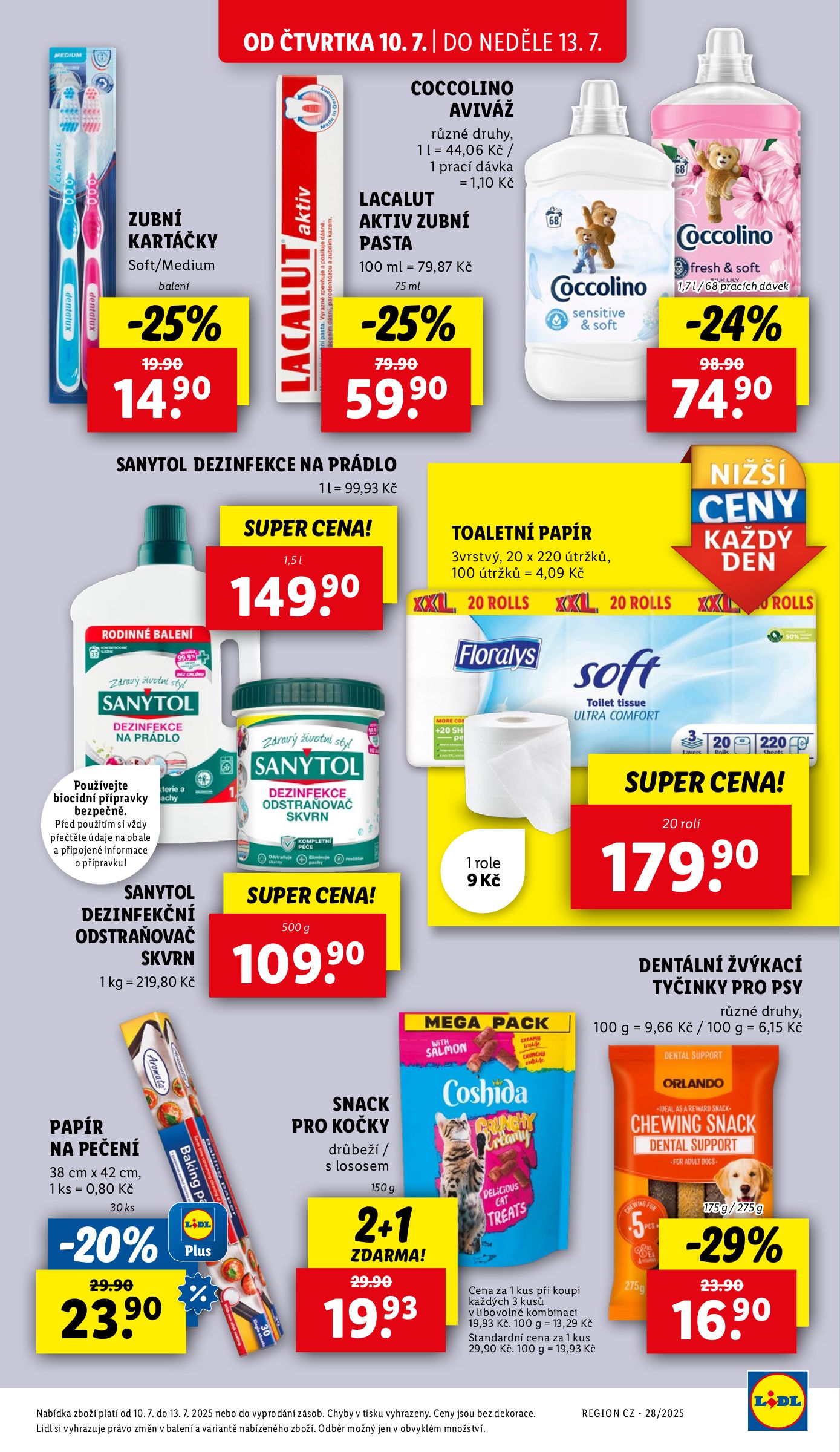 lidl - Leták Lidl od 10.07. do 13.07. - page: 32 lidl - Leták Lidl od 10.07. do 13.07. - page: 32