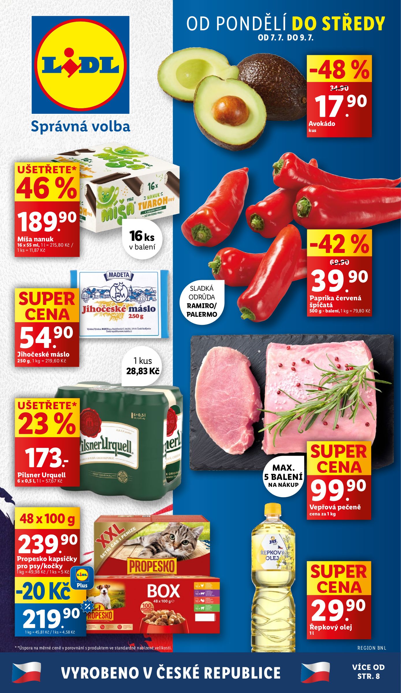 lidl - Leták Lidl od 07.07. do 09.07.