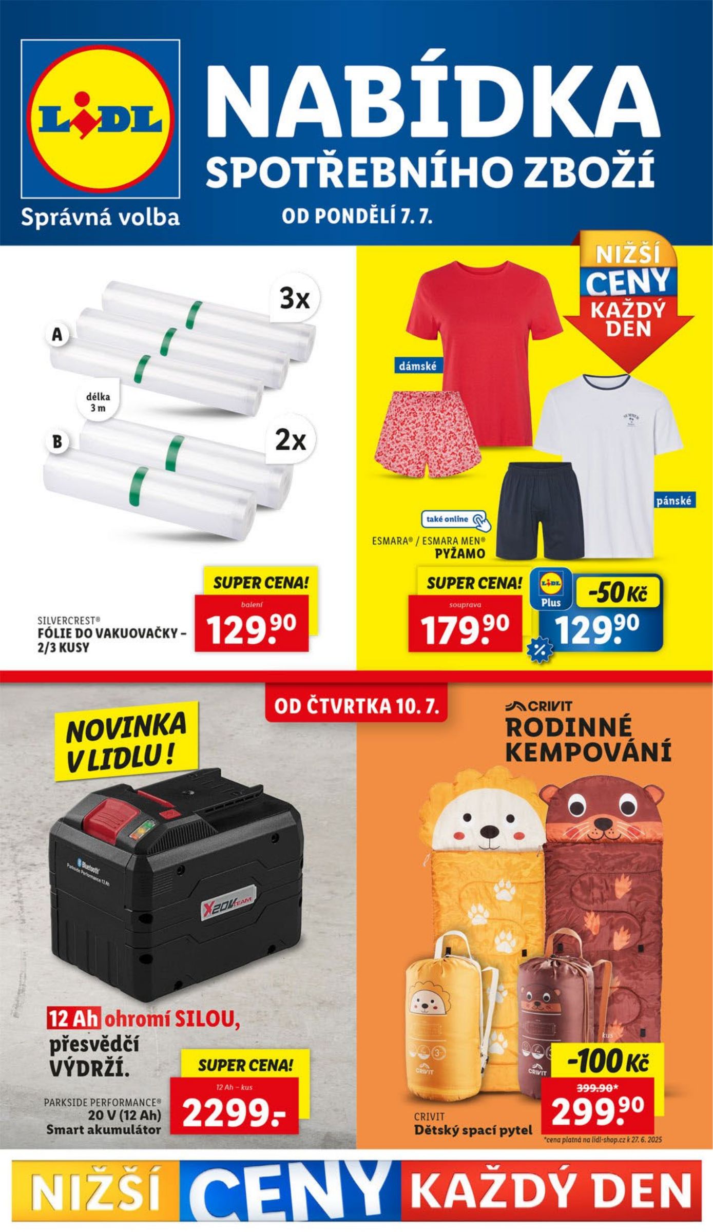 lidl - Leták Lidl - Spotřební zboží od 07.07. do 13.07.