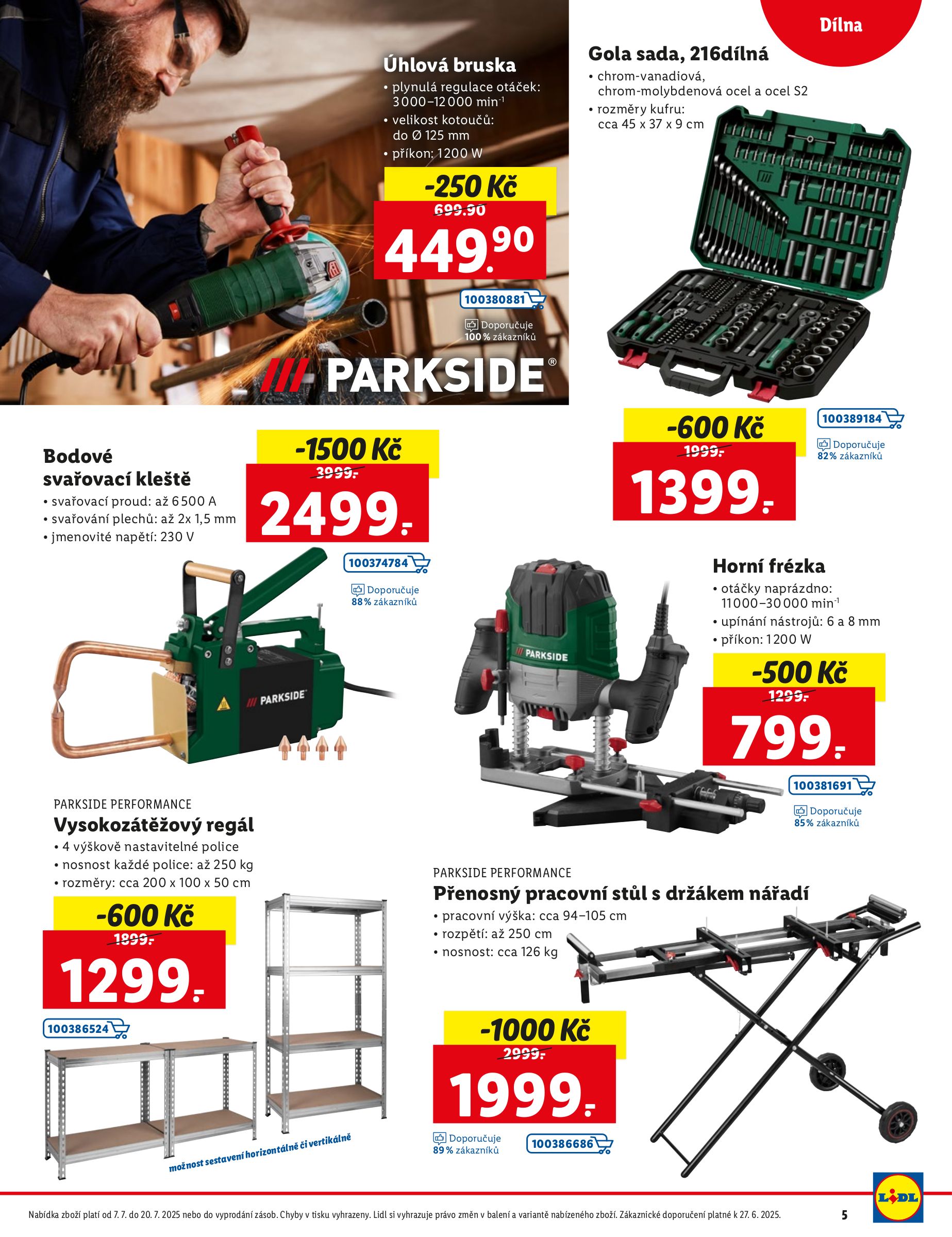 lidl - Leták Lidl-shop.cz - Magazín červenec od 07.07. do 20.07. - page: 5