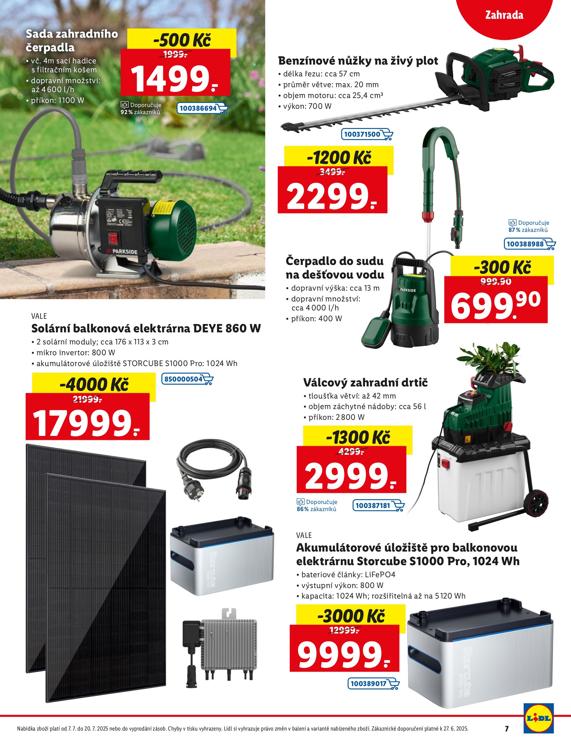 lidl - Leták Lidl-shop.cz - Magazín červenec od 07.07. do 20.07. - page: 7