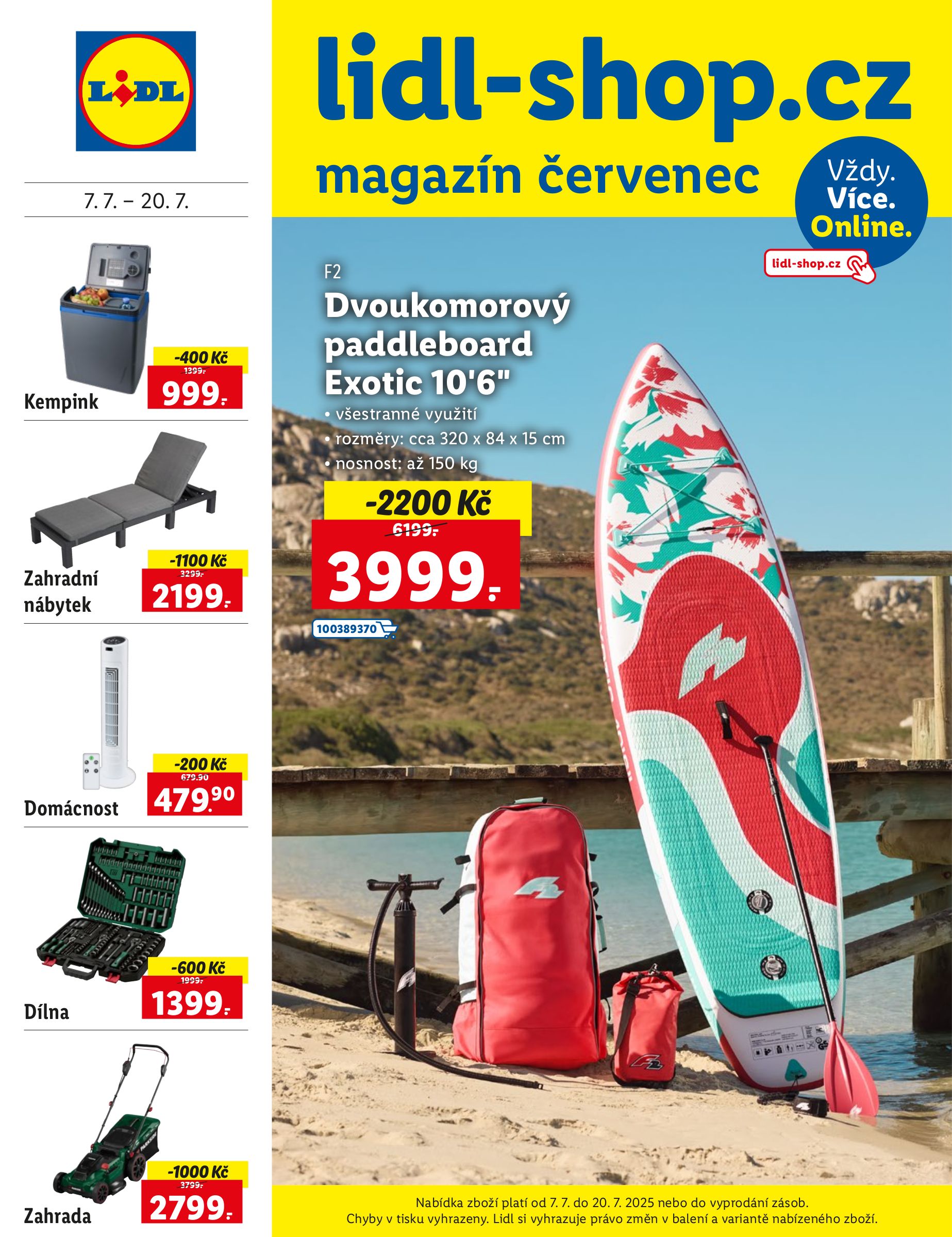 lidl - Leták Lidl-shop.cz - Magazín červenec od 07.07. do 20.07.