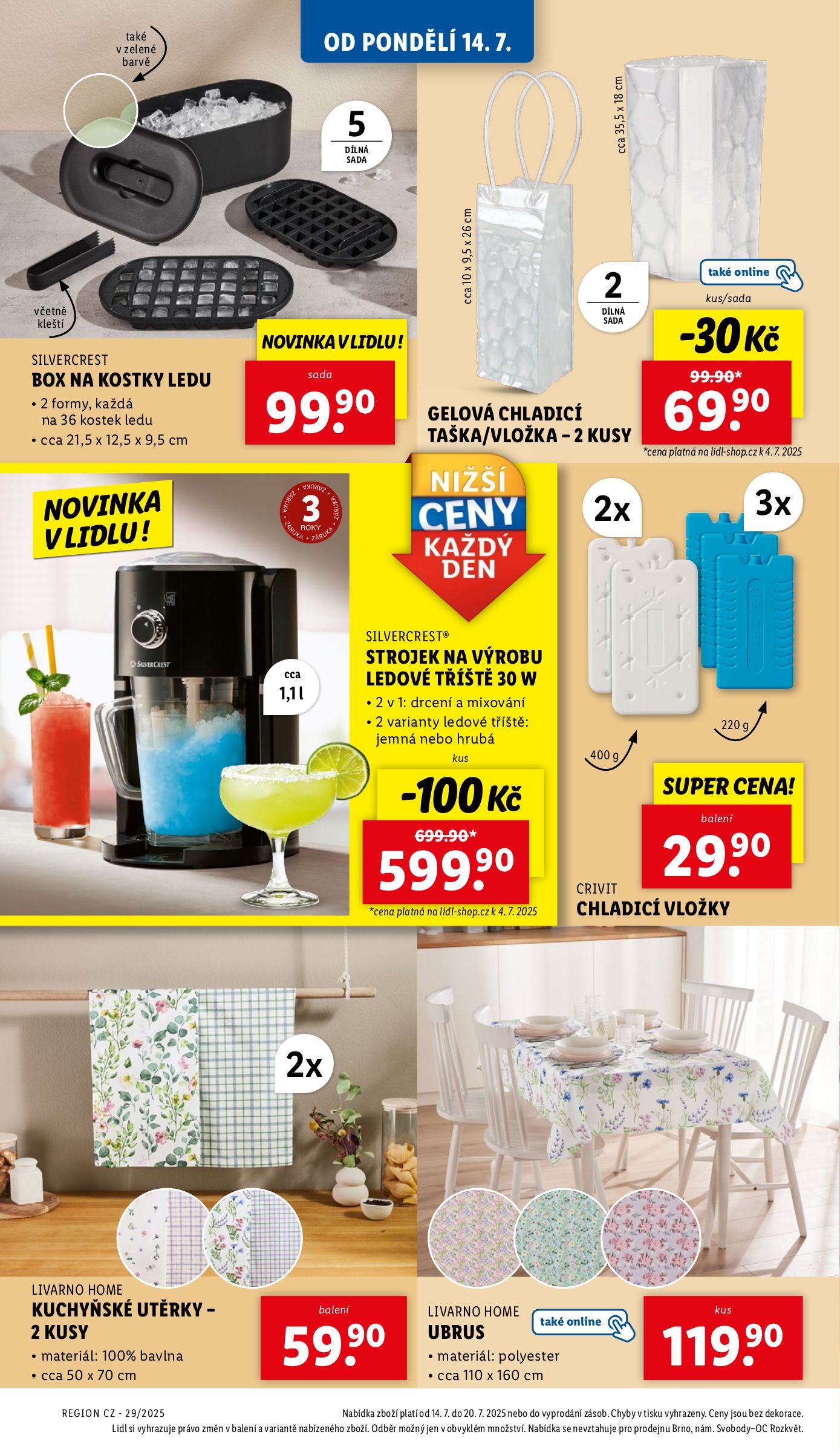 lidl - Leták Lidl - Spotřební zboží od 14.07. do 20.07. - page: 10