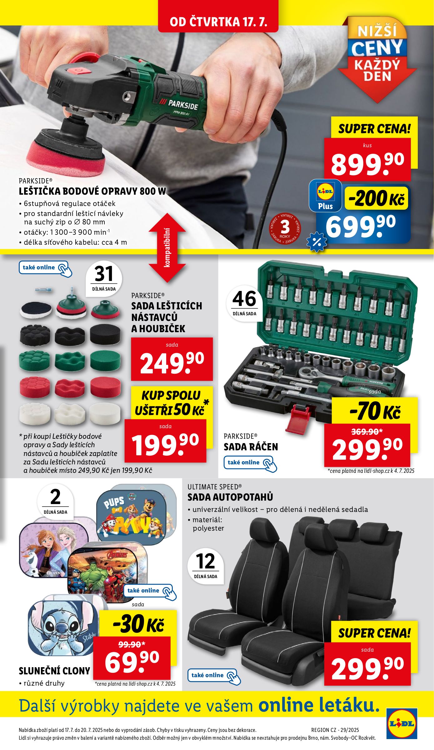 lidl - Leták Lidl - Spotřební zboží od 14.07. do 20.07. - page: 19