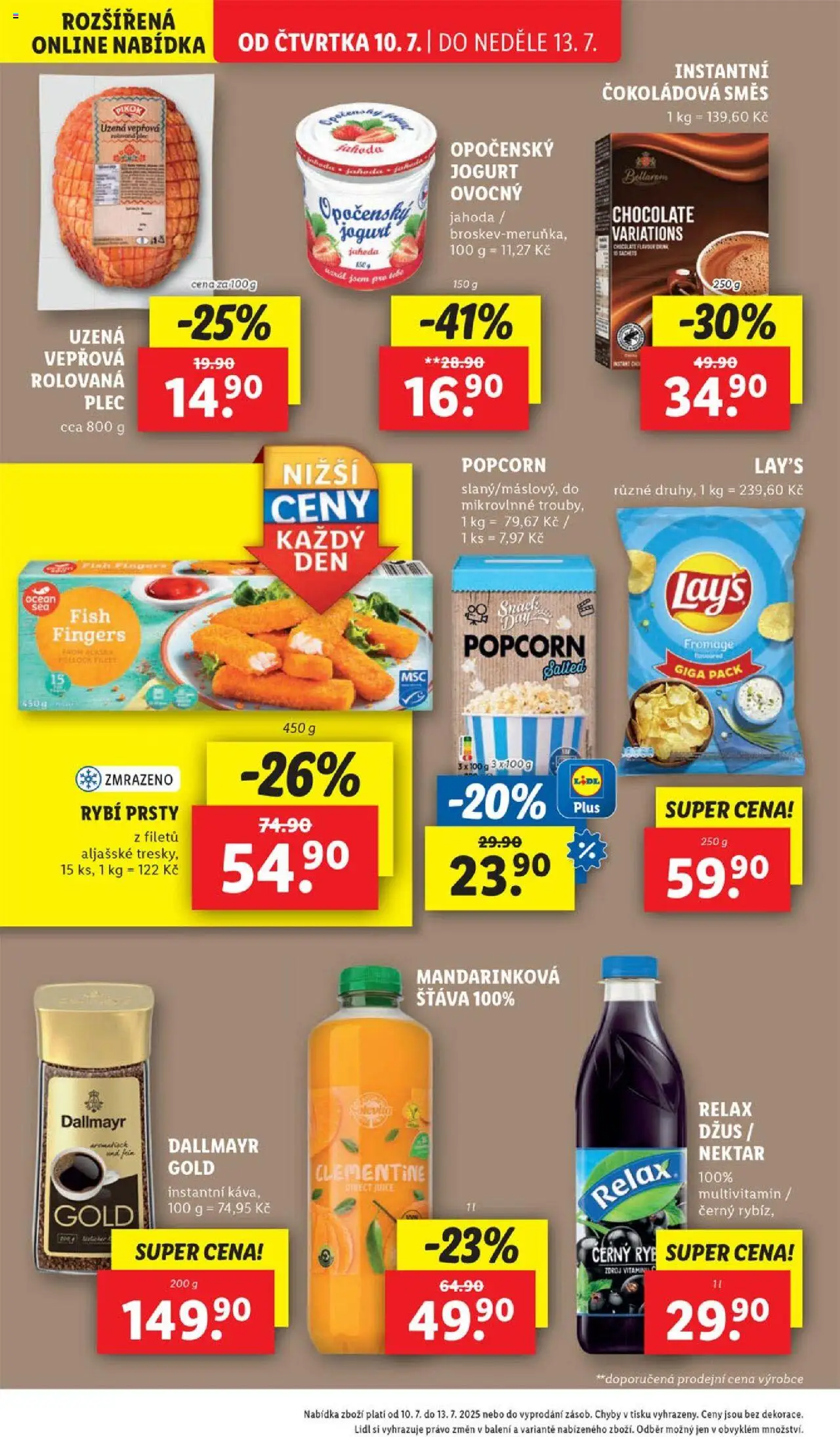 lidl - LIDL leták 10.07.2025 - 13.07.2025 - page: 16 lidl - LIDL leták 10.07.2025 - 13.07.2025 - page: 16