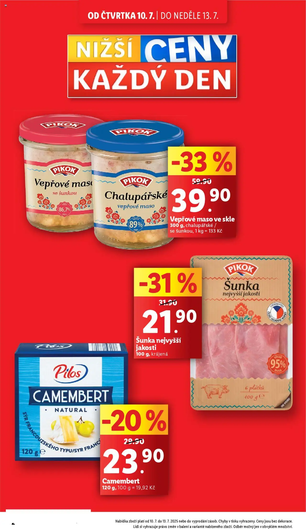lidl - LIDL leták 10.07.2025 - 13.07.2025 - page: 2 lidl - LIDL leták 10.07.2025 - 13.07.2025 - page: 2