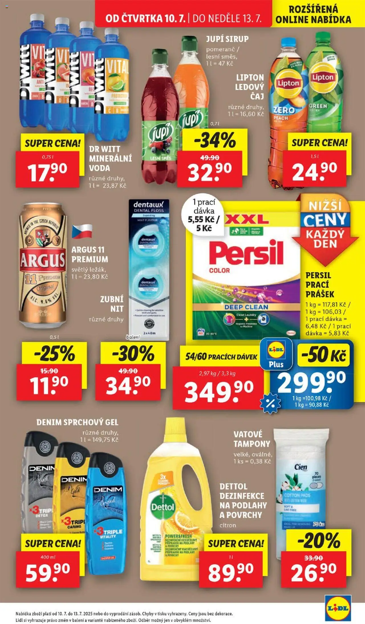 lidl - LIDL leták 10.07.2025 - 13.07.2025 - page: 17 lidl - LIDL leták 10.07.2025 - 13.07.2025 - page: 17