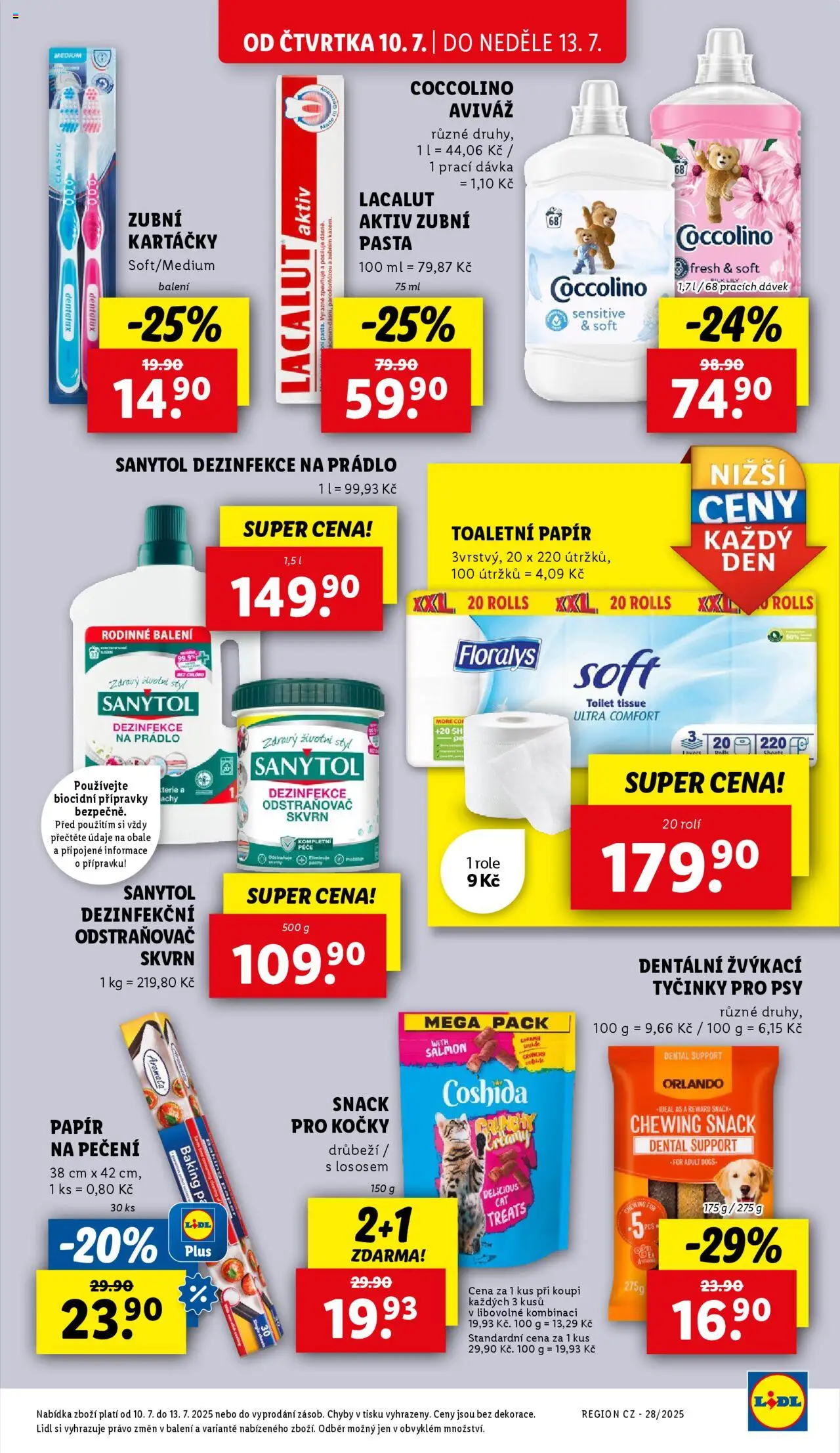lidl - LIDL leták 10.07.2025 - 13.07.2025 - page: 32 lidl - LIDL leták 10.07.2025 - 13.07.2025 - page: 32