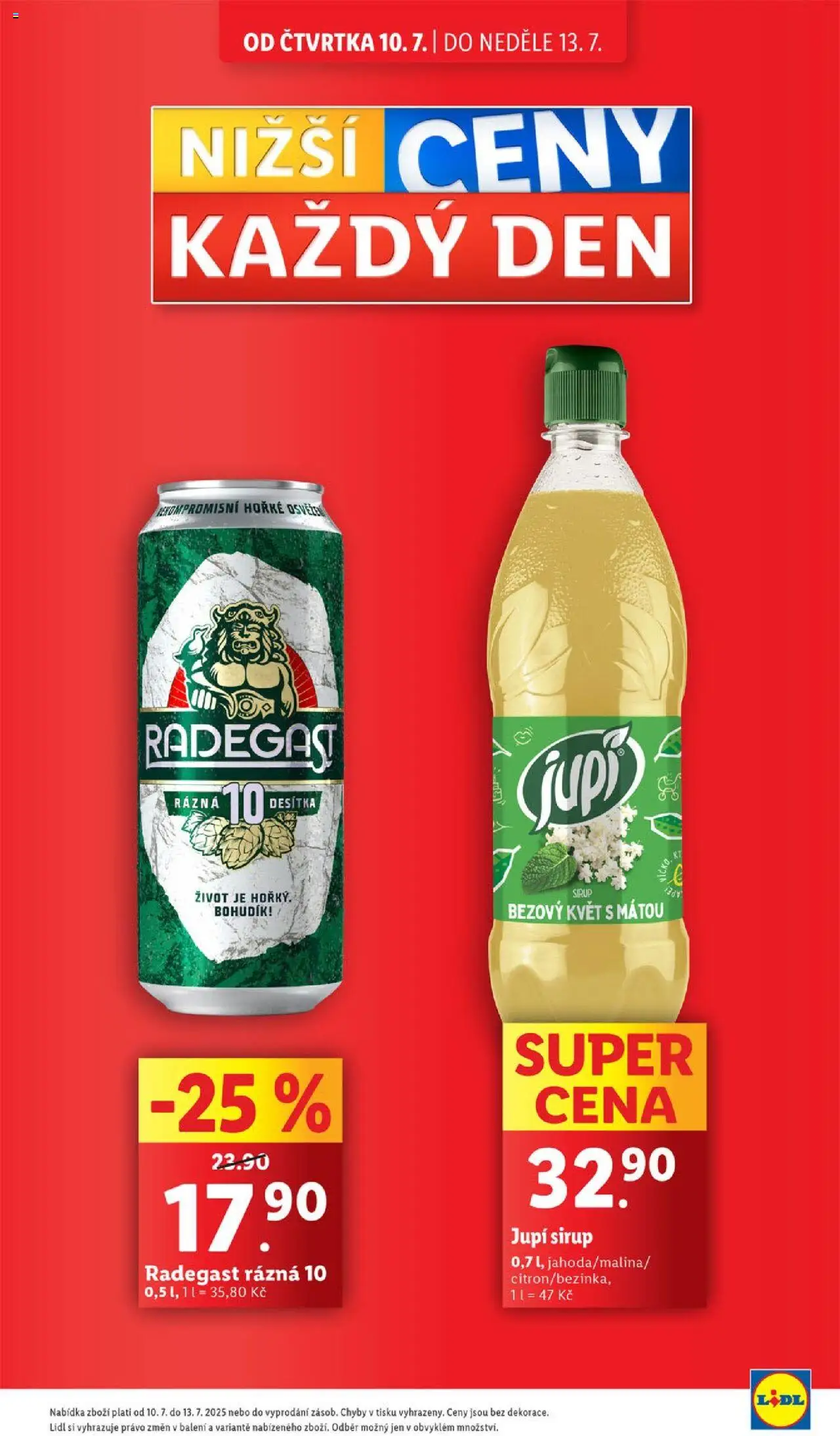 lidl - LIDL leták 10.07.2025 - 13.07.2025 - page: 5 lidl - LIDL leták 10.07.2025 - 13.07.2025 - page: 5