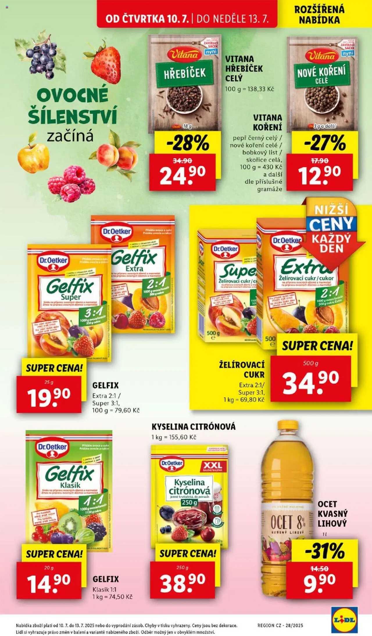 lidl - LIDL leták 10.07.2025 - 13.07.2025 - page: 33 lidl - LIDL leták 10.07.2025 - 13.07.2025 - page: 33