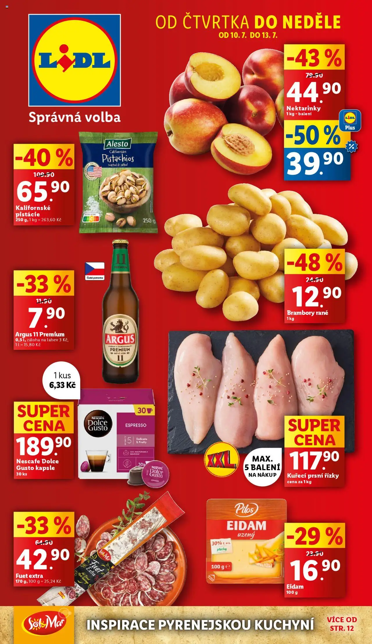 lidl - LIDL leták 10.07.2025 - 13.07.2025