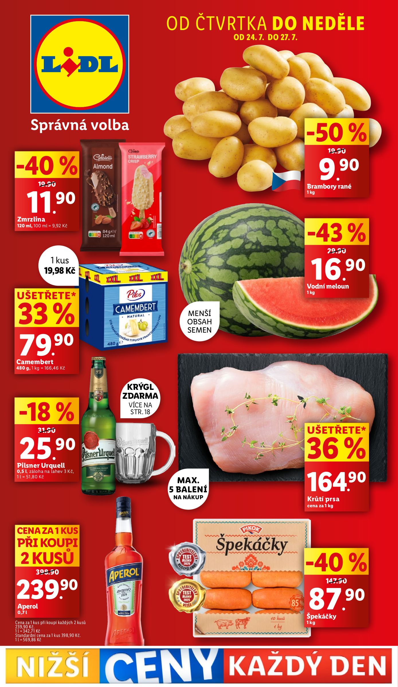 lidl - Leták Lidl od 24.07. do 27.07.