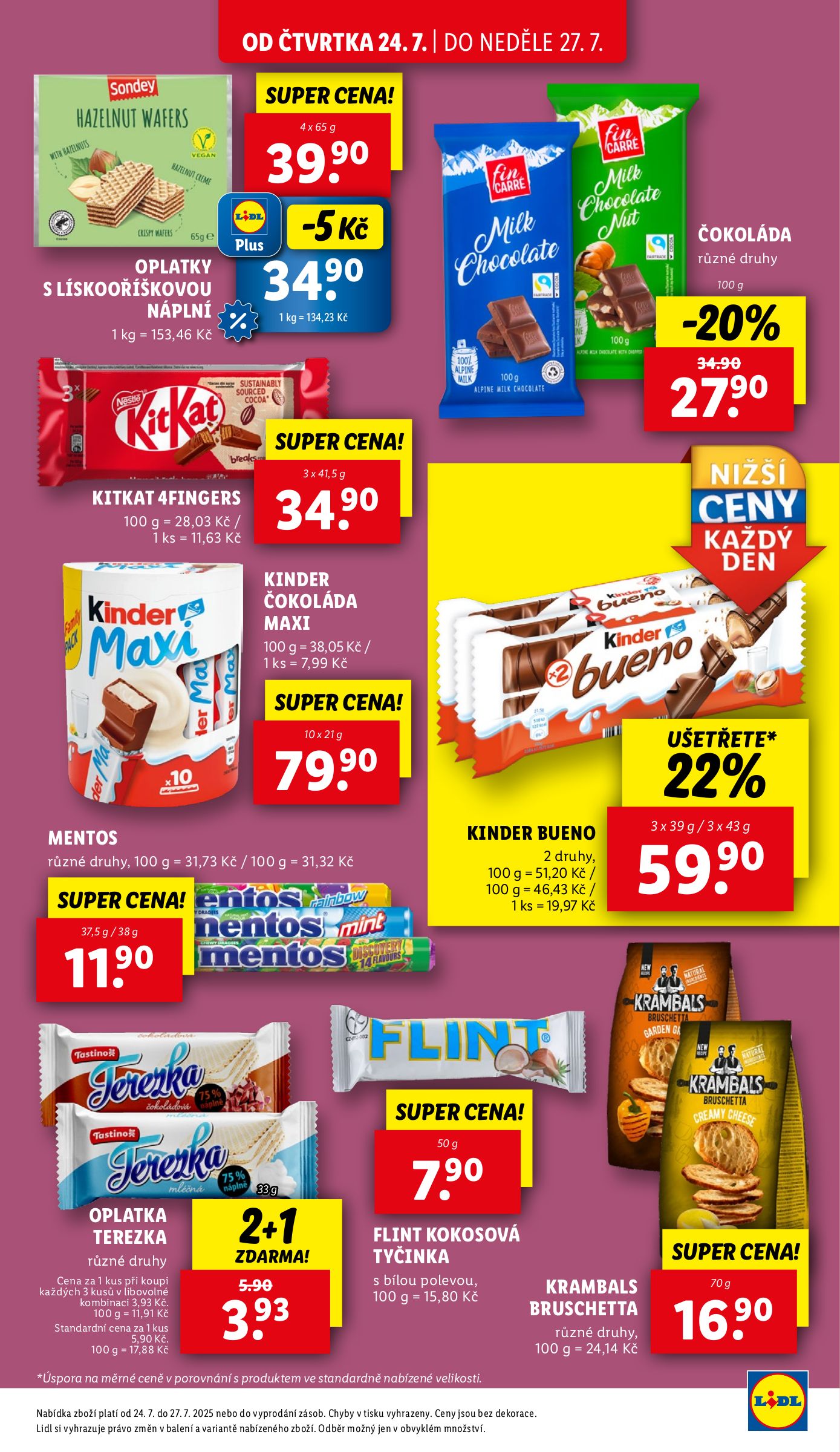 lidl - Leták Lidl od 24.07. do 27.07. - page: 19 lidl - Leták Lidl od 24.07. do 27.07. - page: 19