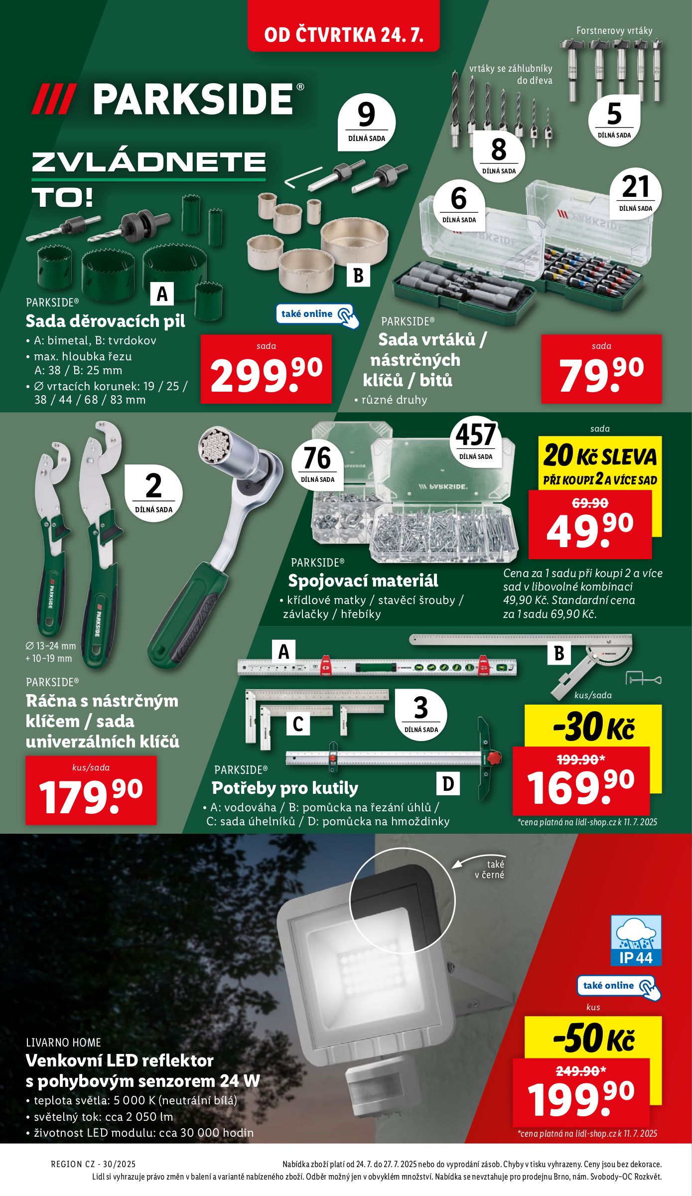 lidl - Leták Lidl - Spotřební zboží od 21.07. do 27.07. - page: 24