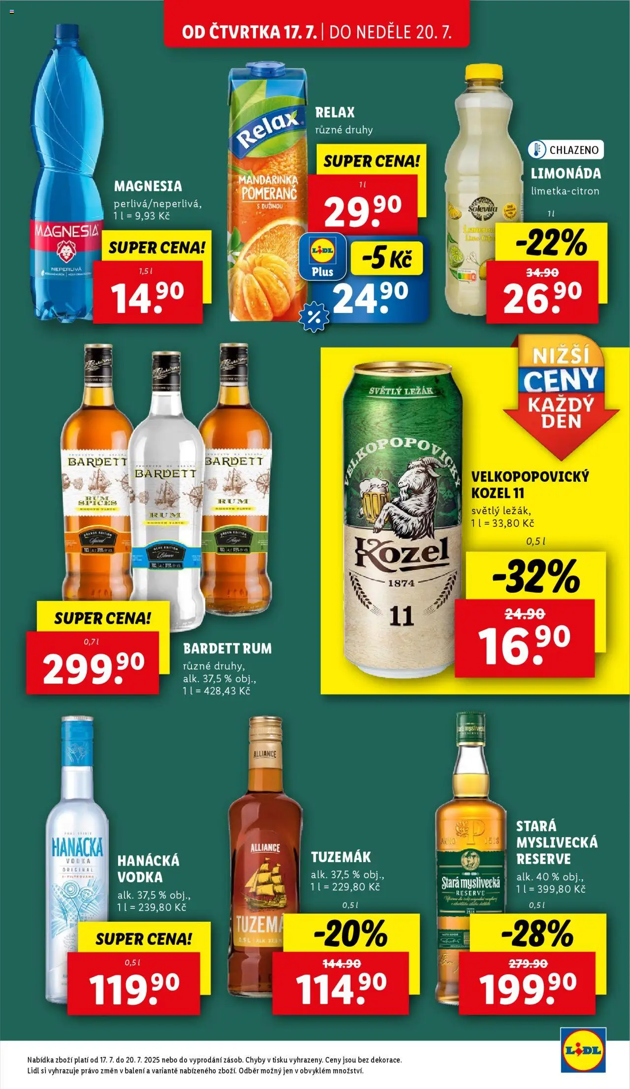 lidl - LIDL leták 17.07.2025 - 20.07.2025 - page: 23