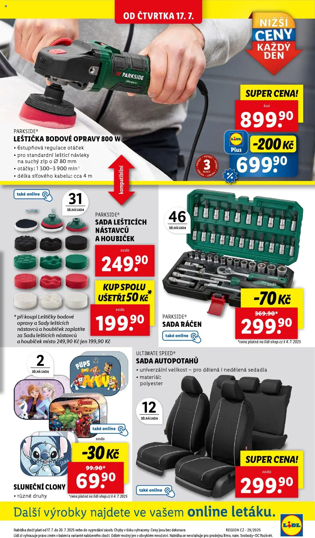 lidl - LIDL leták 17.07.2025 - 20.07.2025 - page: 29