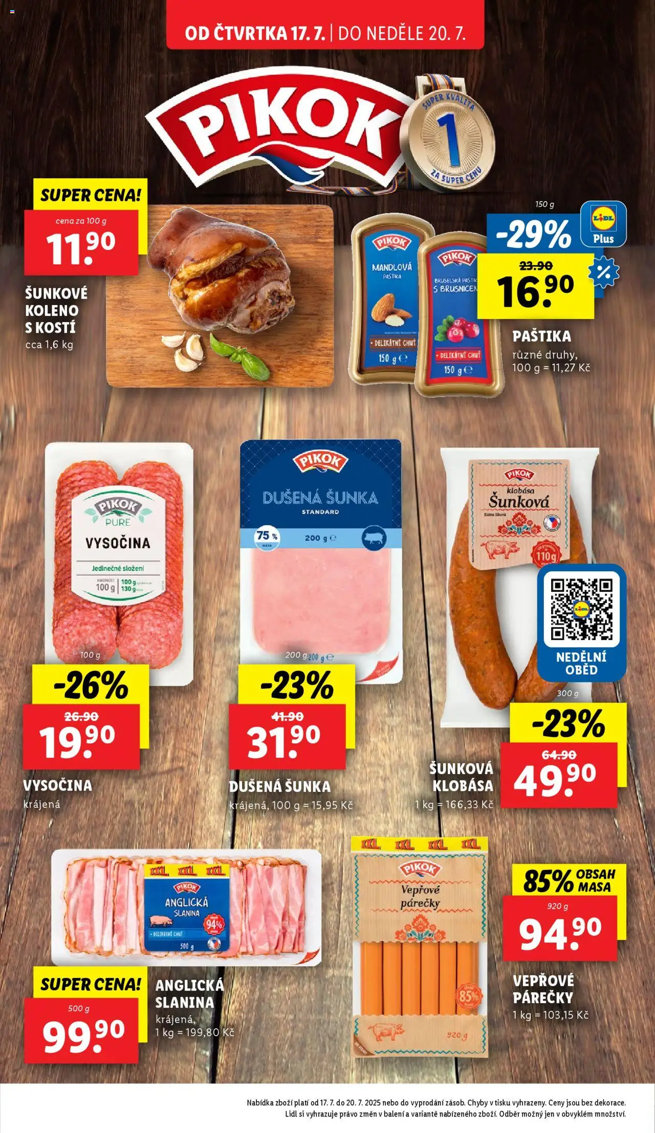lidl - LIDL leták 17.07.2025 - 20.07.2025 - page: 14