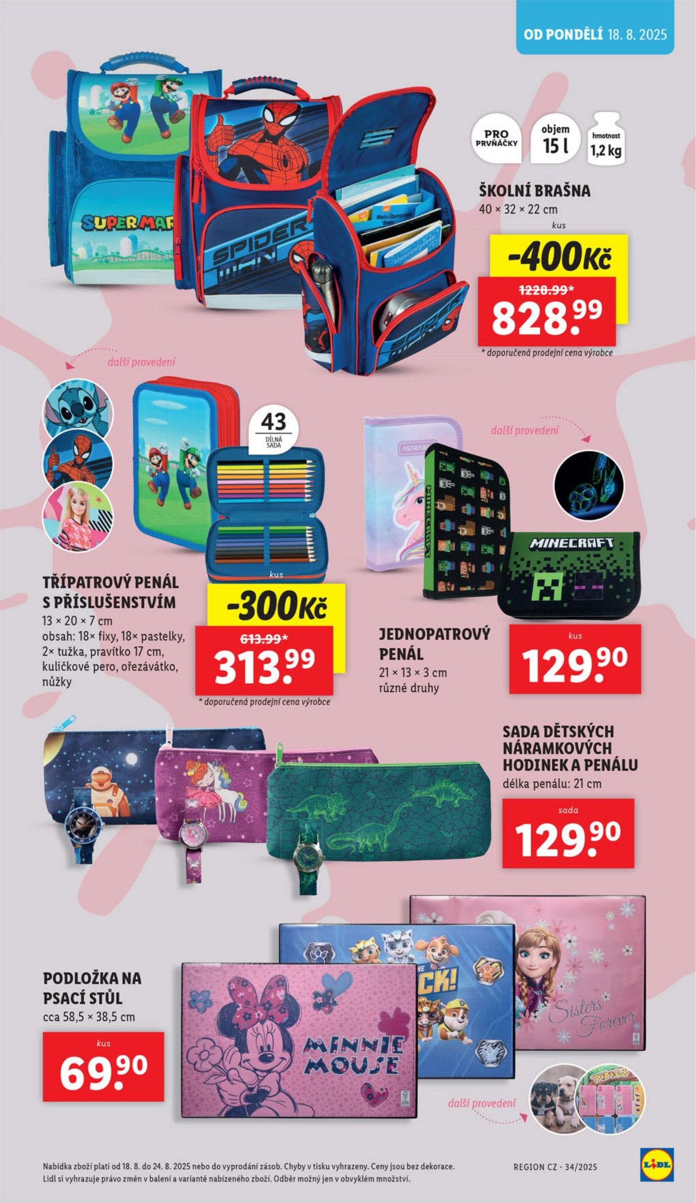 lidl - Leták Lidl - Hurá do lavic od 04.08. do 07.09. - page: 21