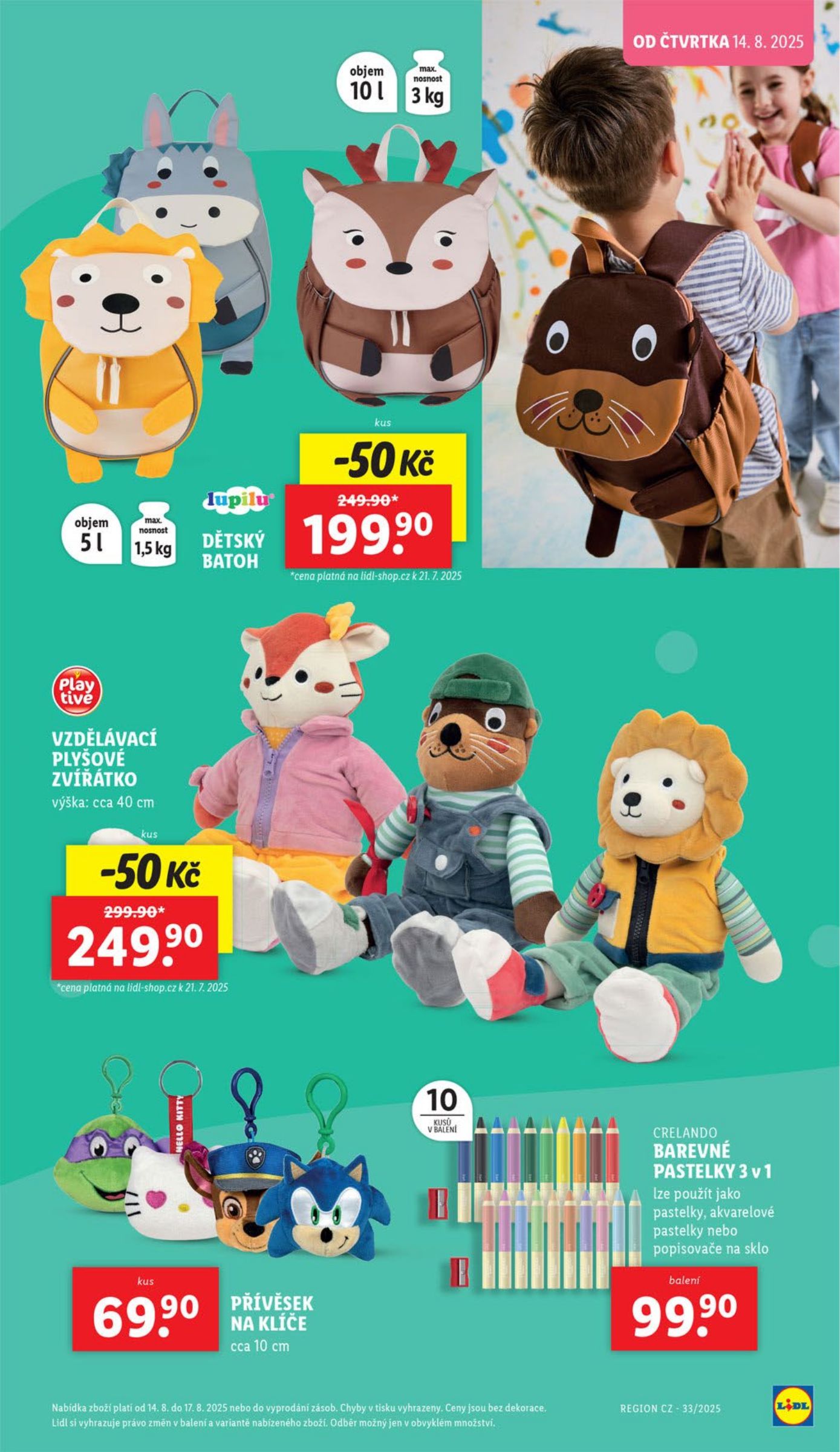 lidl - Leták Lidl - Hurá do lavic od 04.08. do 07.09. - page: 15