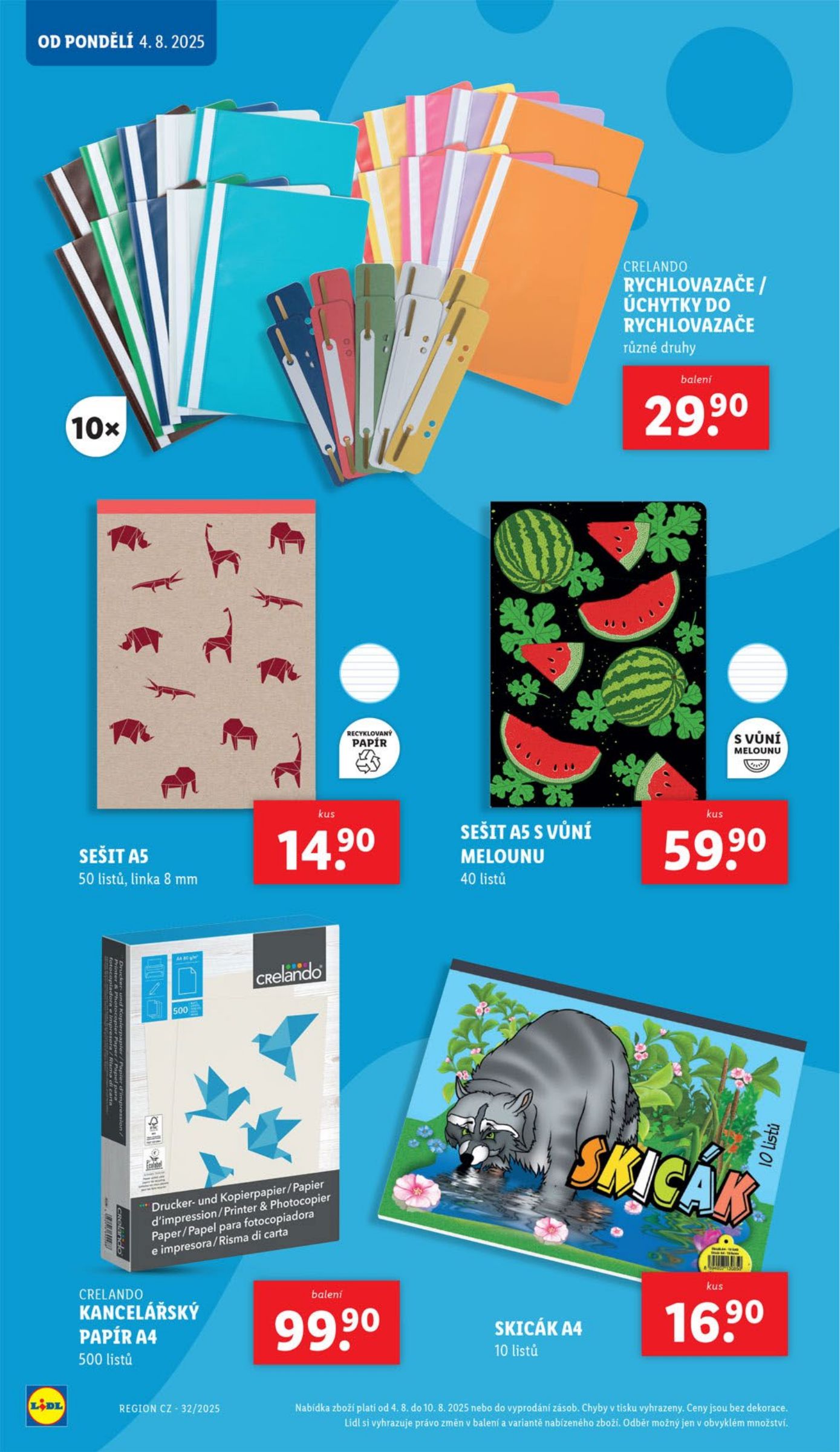 lidl - Leták Lidl - Hurá do lavic od 04.08. do 07.09. - page: 8