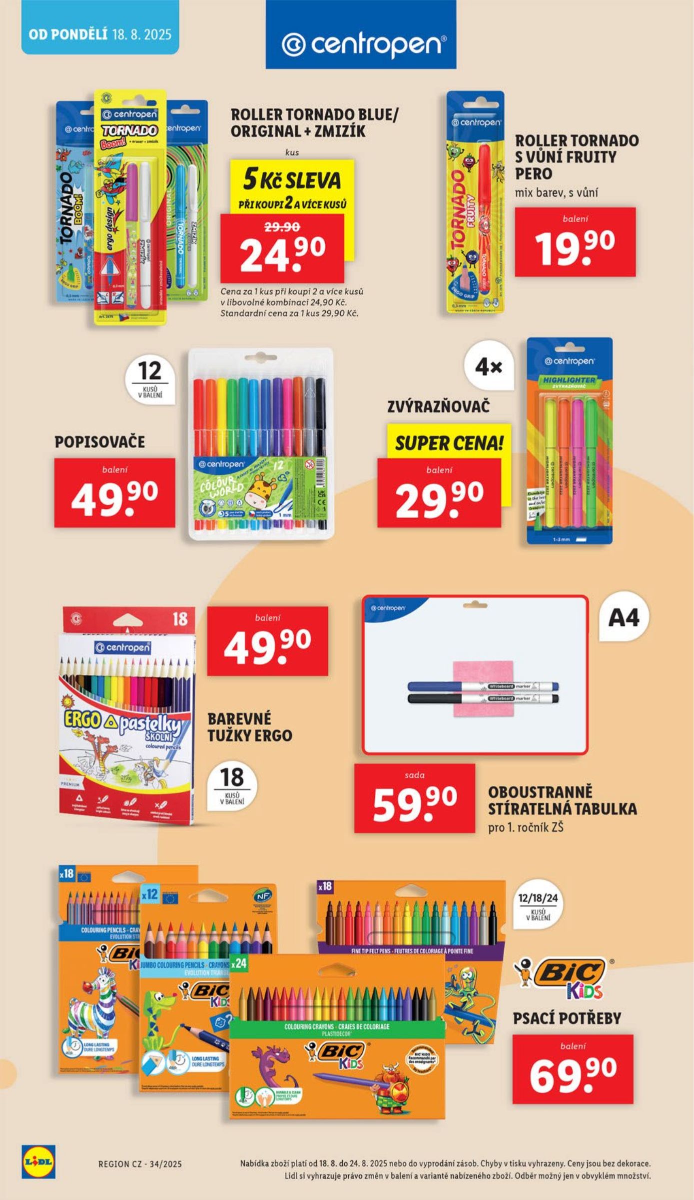 lidl - Leták Lidl - Hurá do lavic od 04.08. do 07.09. - page: 22