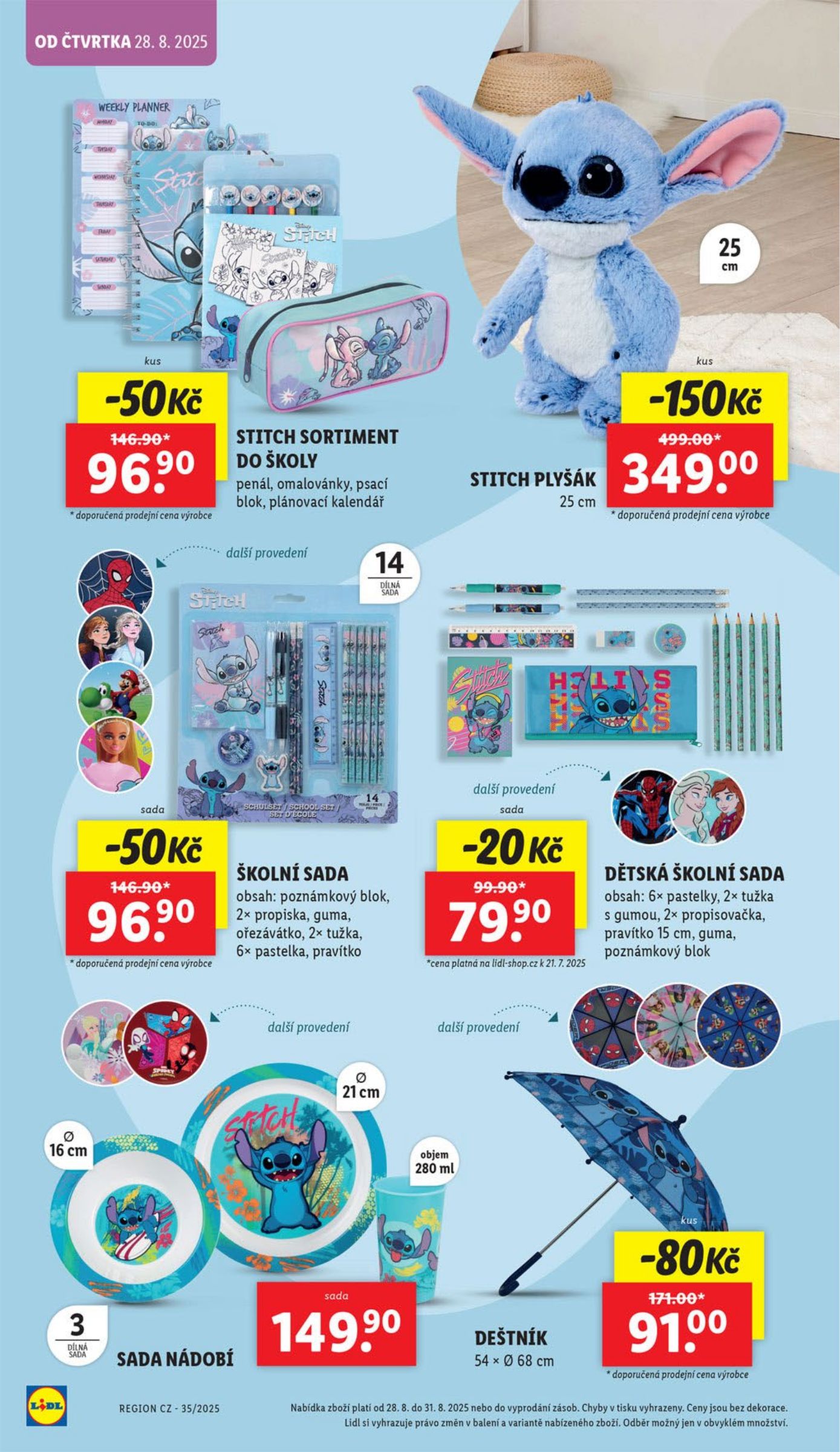 lidl - Leták Lidl - Hurá do lavic od 04.08. do 07.09. - page: 26