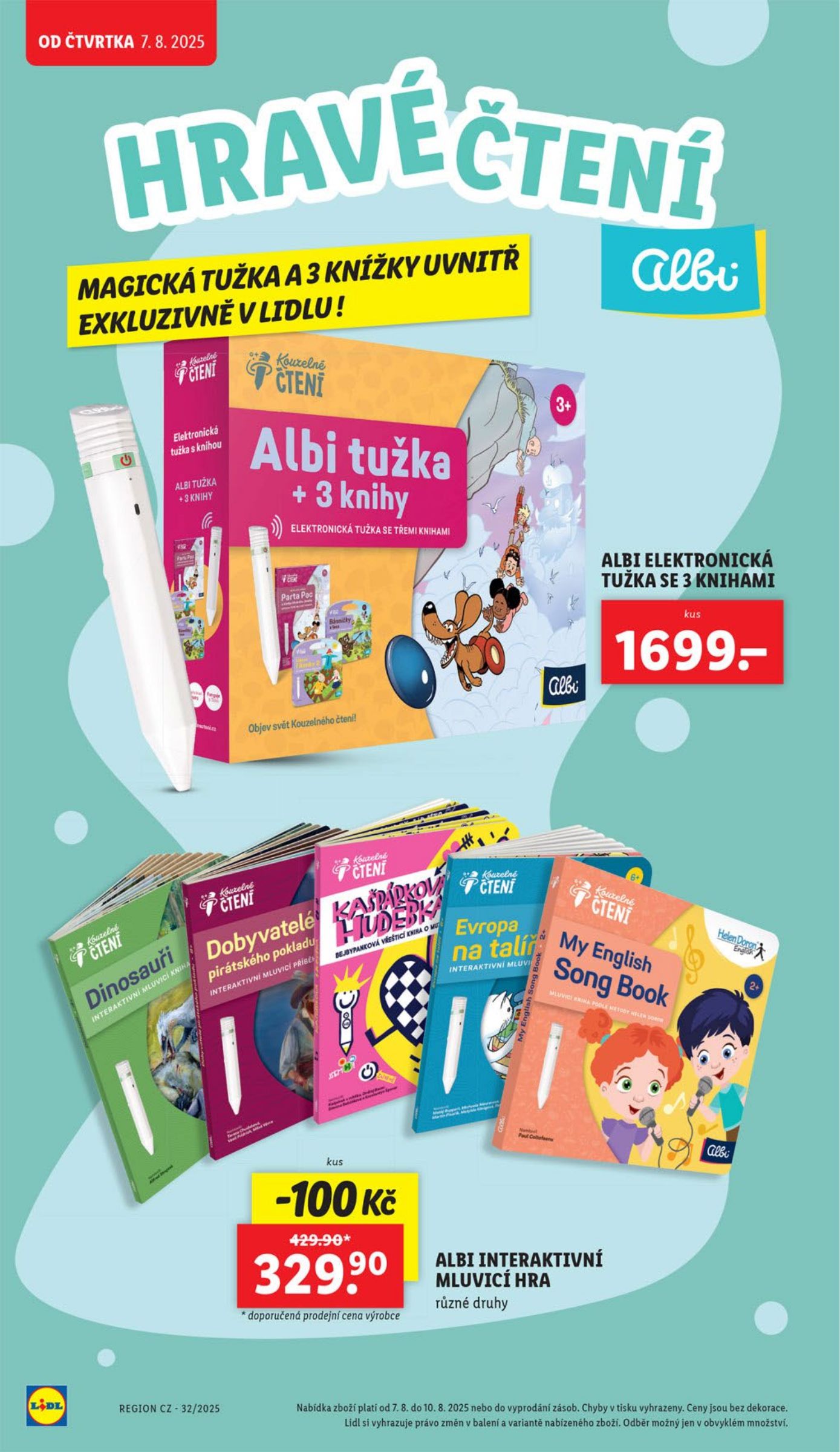 lidl - Leták Lidl - Hurá do lavic od 04.08. do 07.09. - page: 10