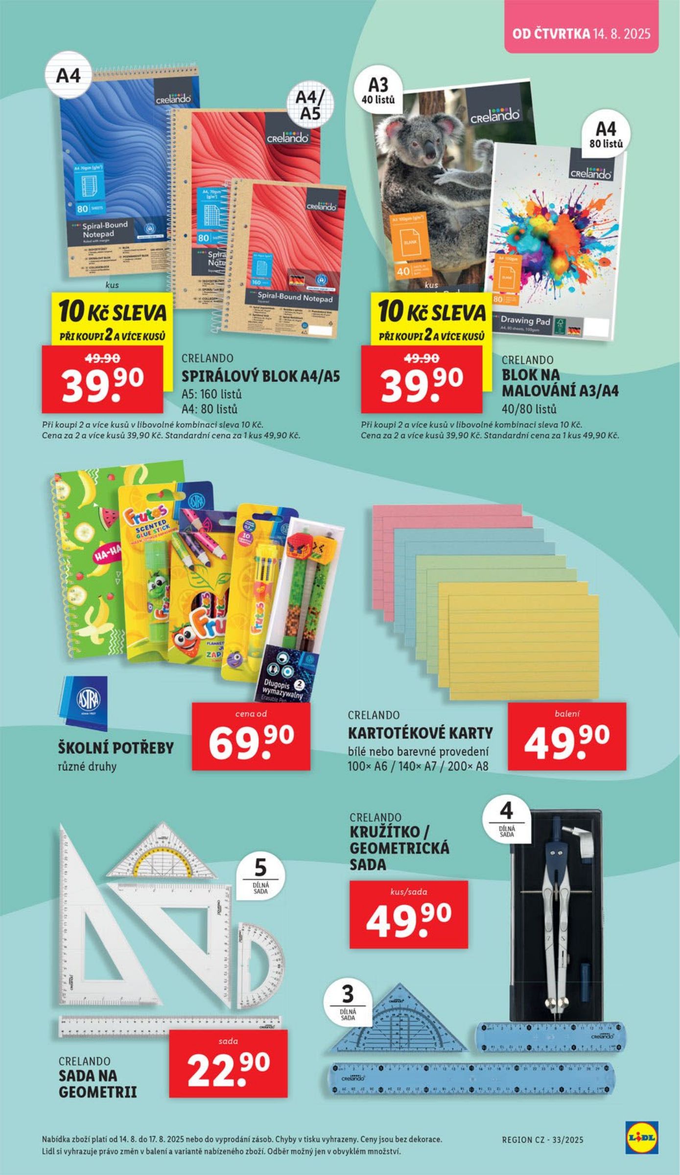 lidl - Leták Lidl - Hurá do lavic od 04.08. do 07.09. - page: 17