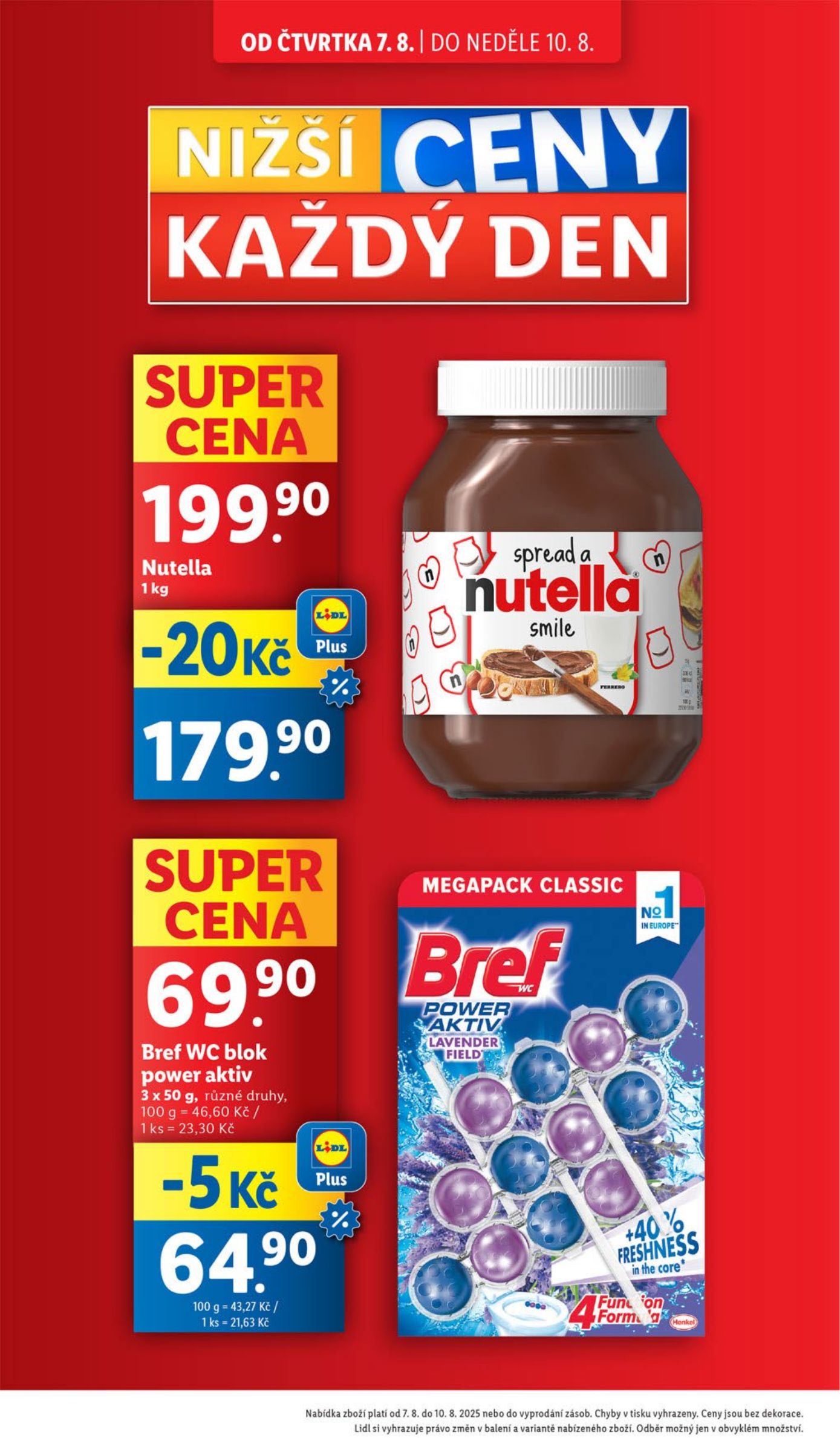 lidl - Leták Lidl od 07.08. do 10.08. - page: 4