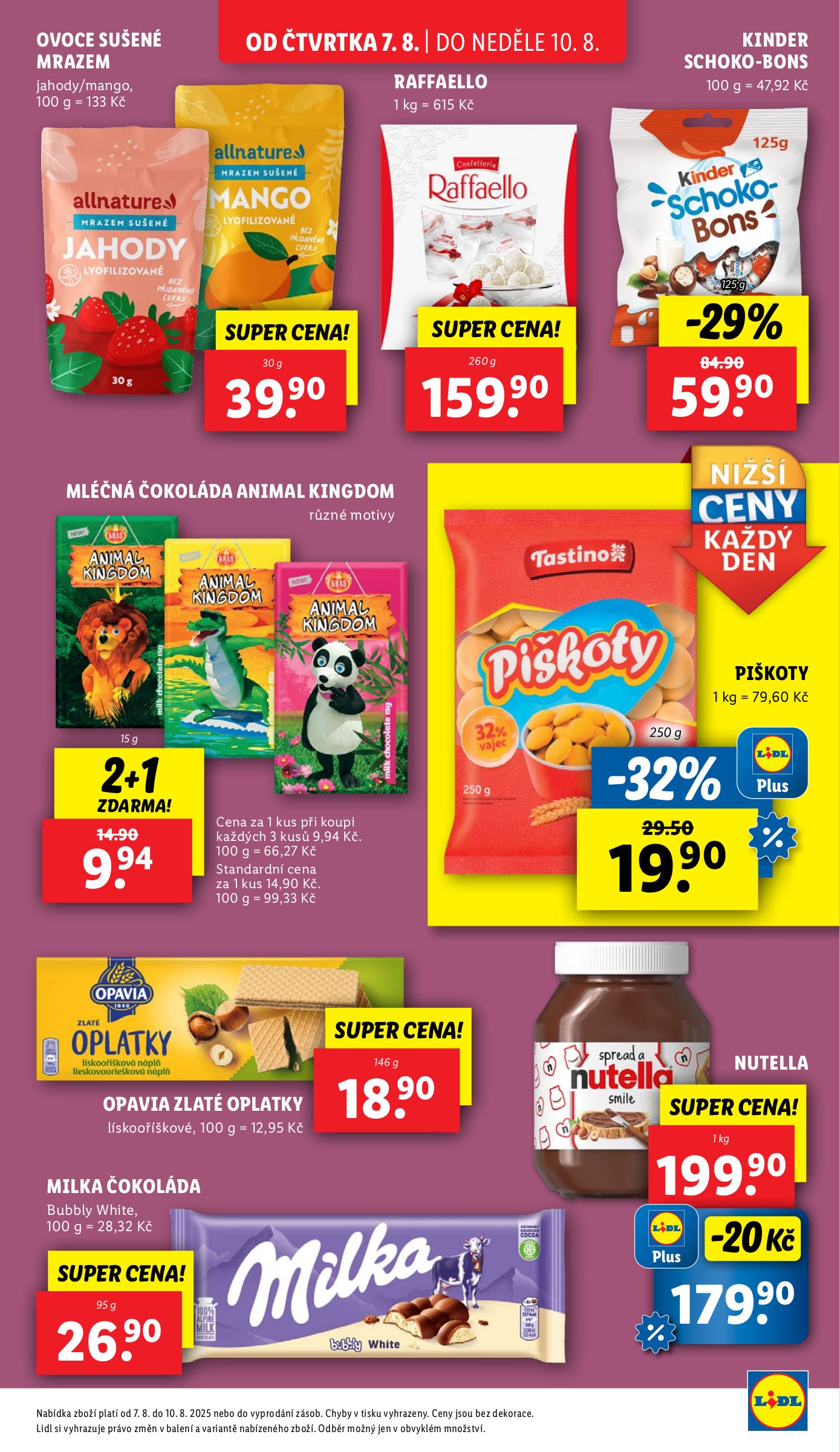 lidl - Leták Lidl od 07.08. do 10.08. - page: 23