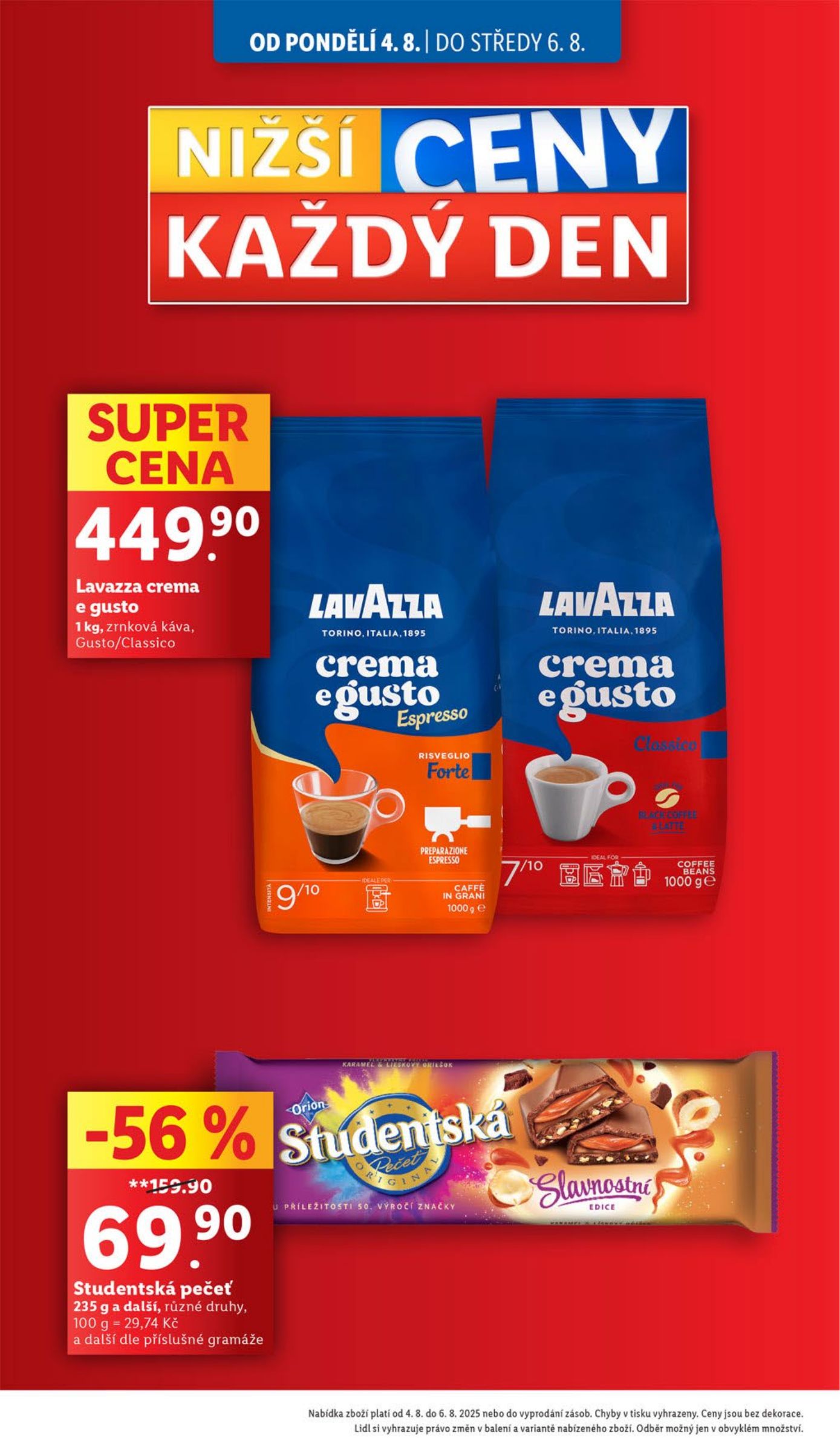 lidl - Leták Lidl od 04.08. do 06.08. - page: 4