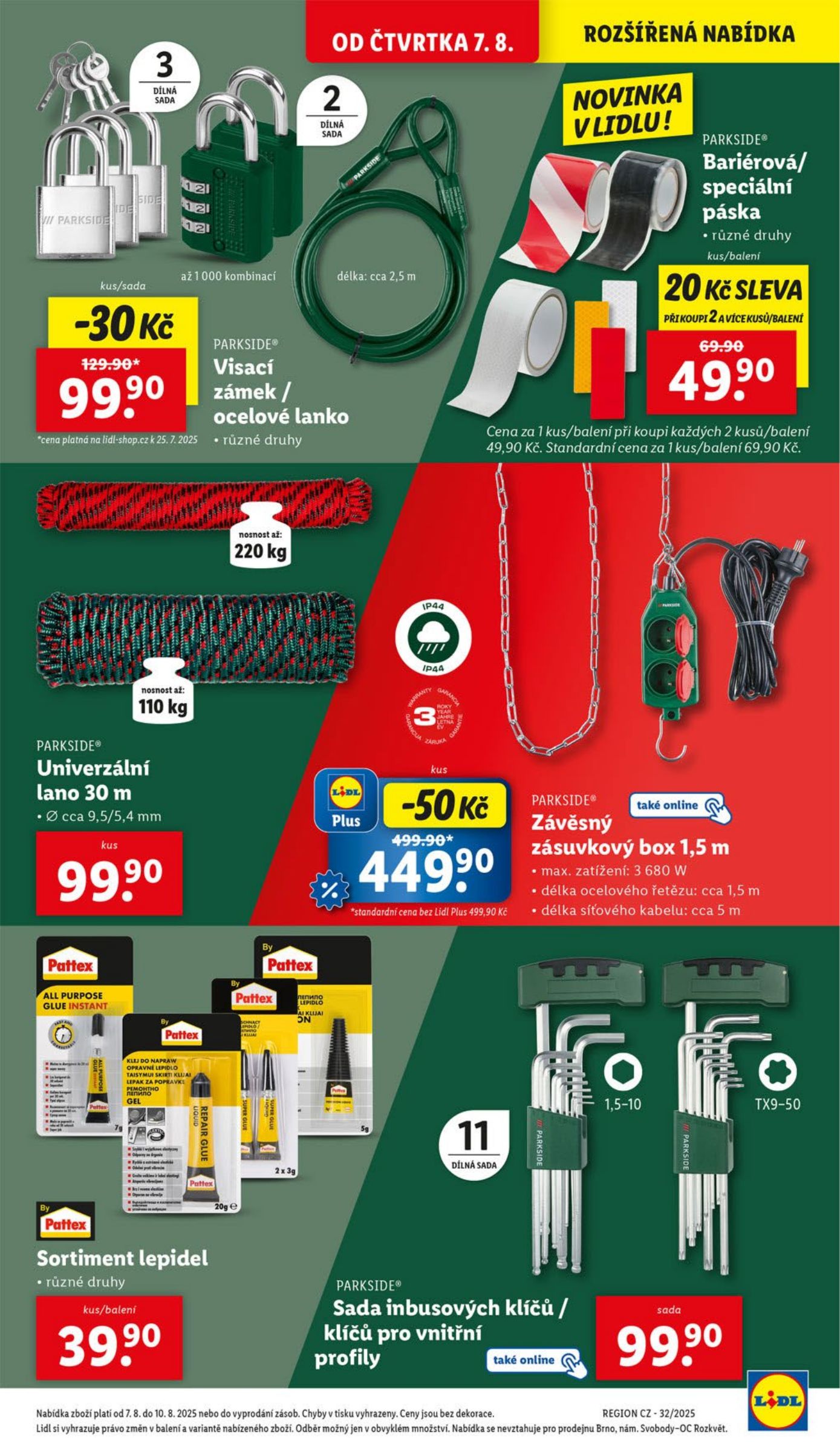 lidl - Leták Lidl - Spotřební zboží od 04.08. do 10.08. - page: 23