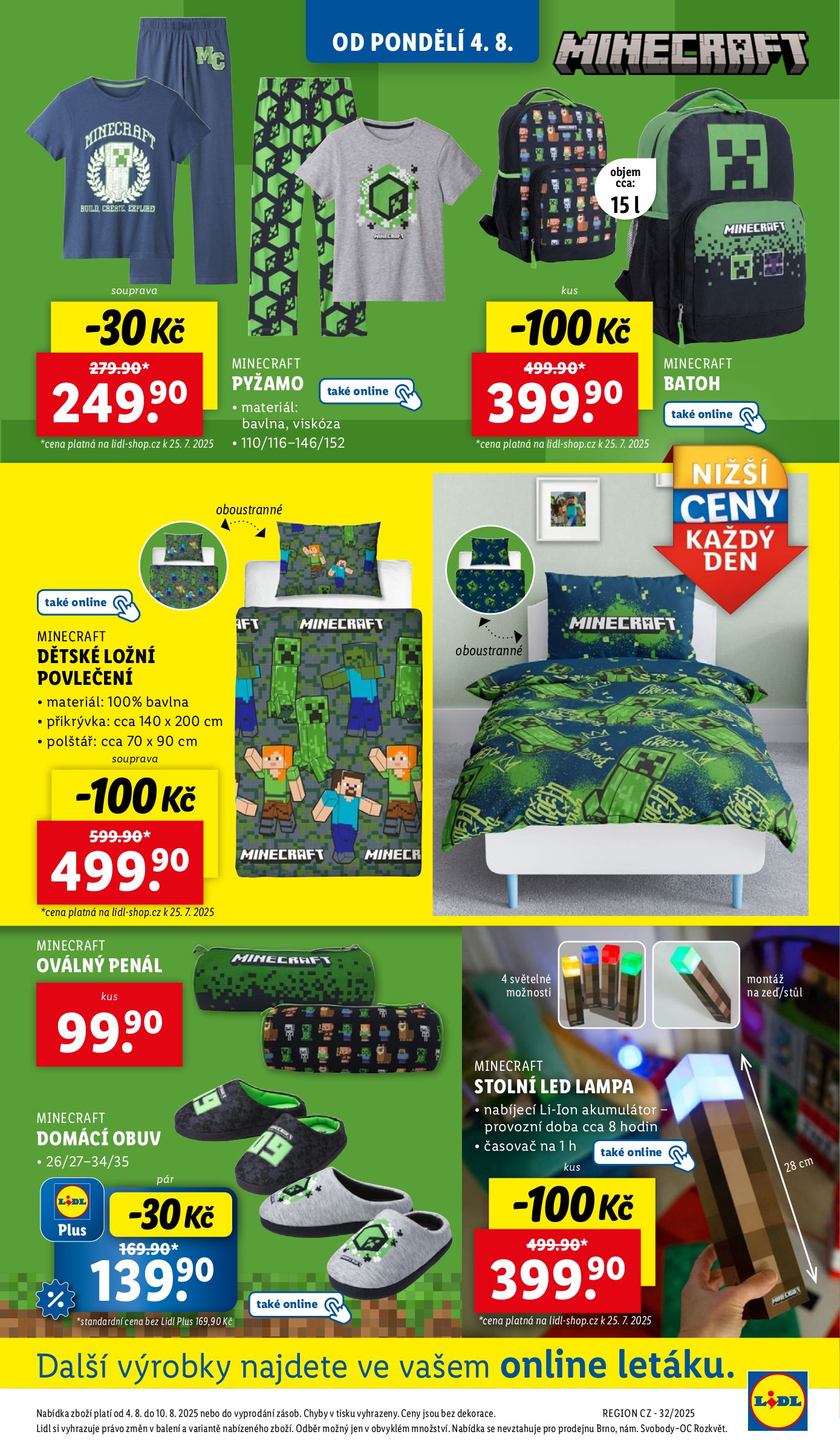 lidl - Leták Lidl - Spotřební zboží od 04.08. do 10.08. - page: 3