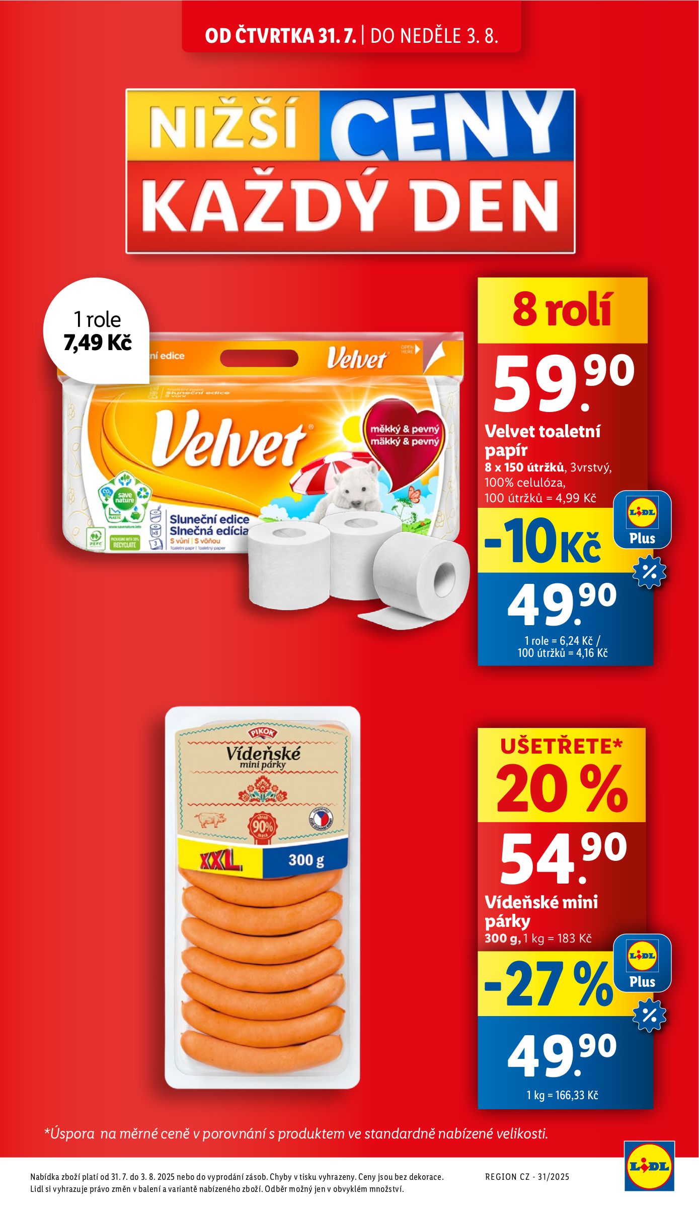 lidl - Leták Lidl od 31.07. do 03.08. - page: 5