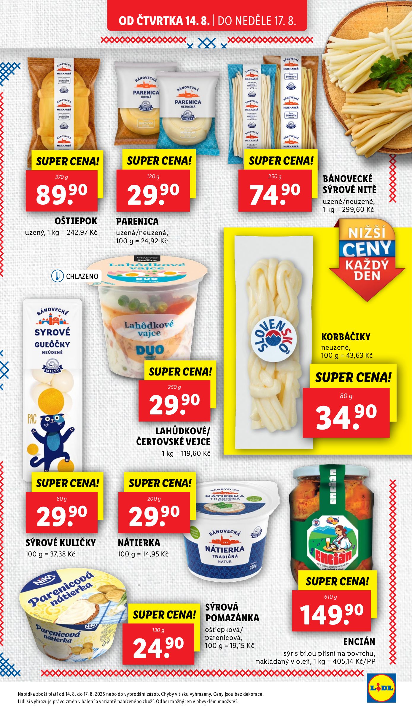 lidl - Leták Lidl od 14.08. do 17.08. - page: 25