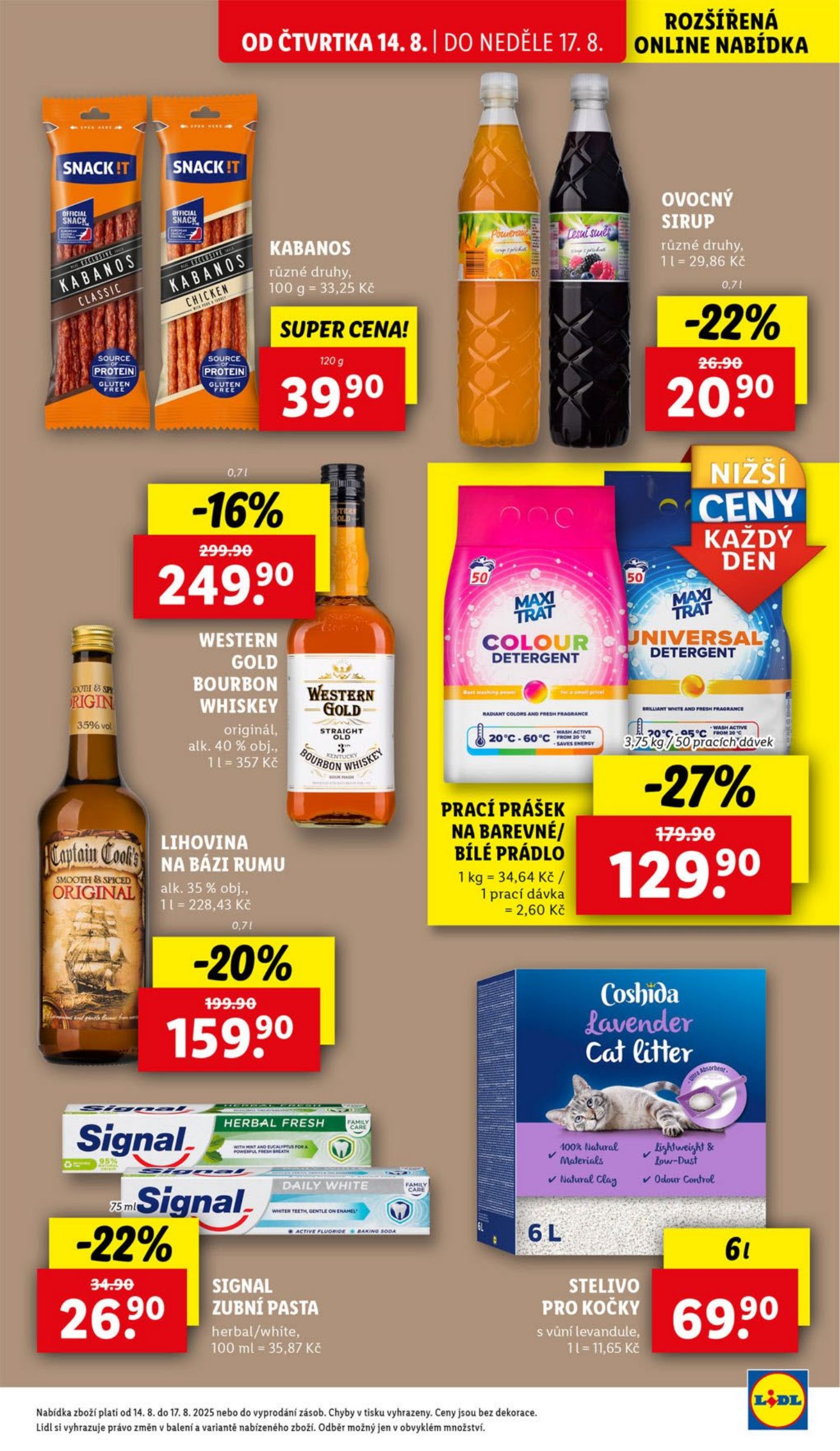 lidl - Leták Lidl od 14.08. do 17.08. - page: 17