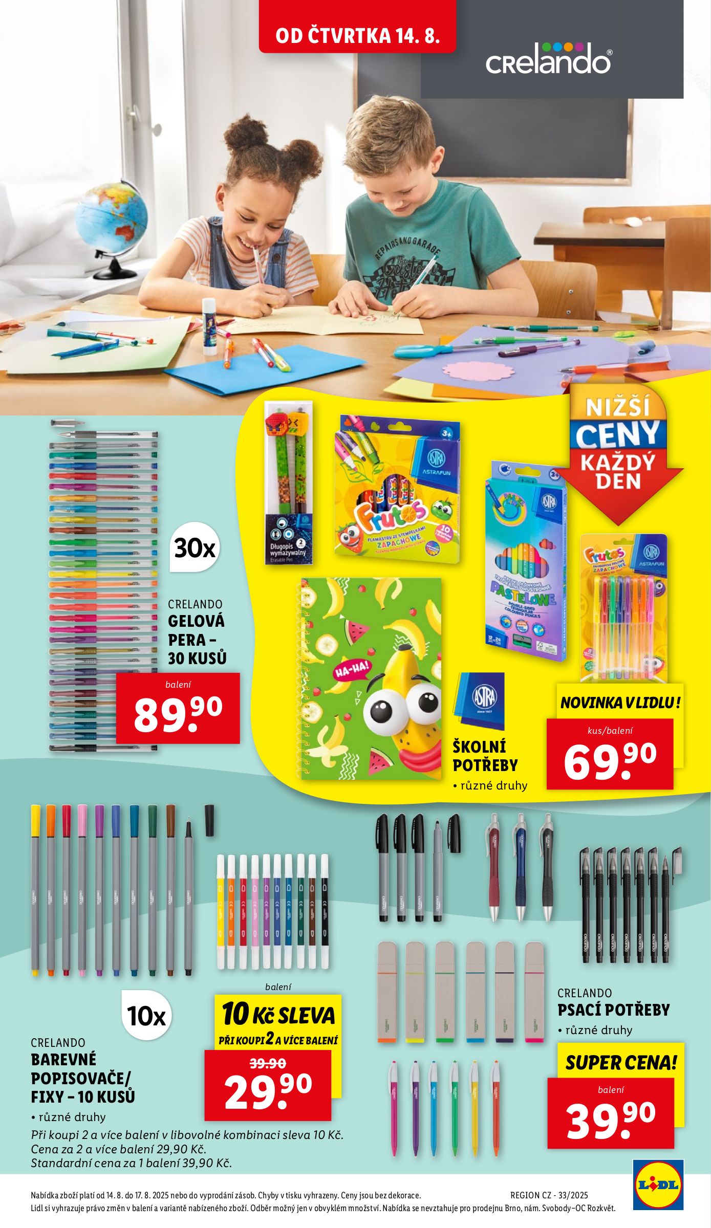 lidl - Leták Lidl od 14.08. do 17.08. - page: 33