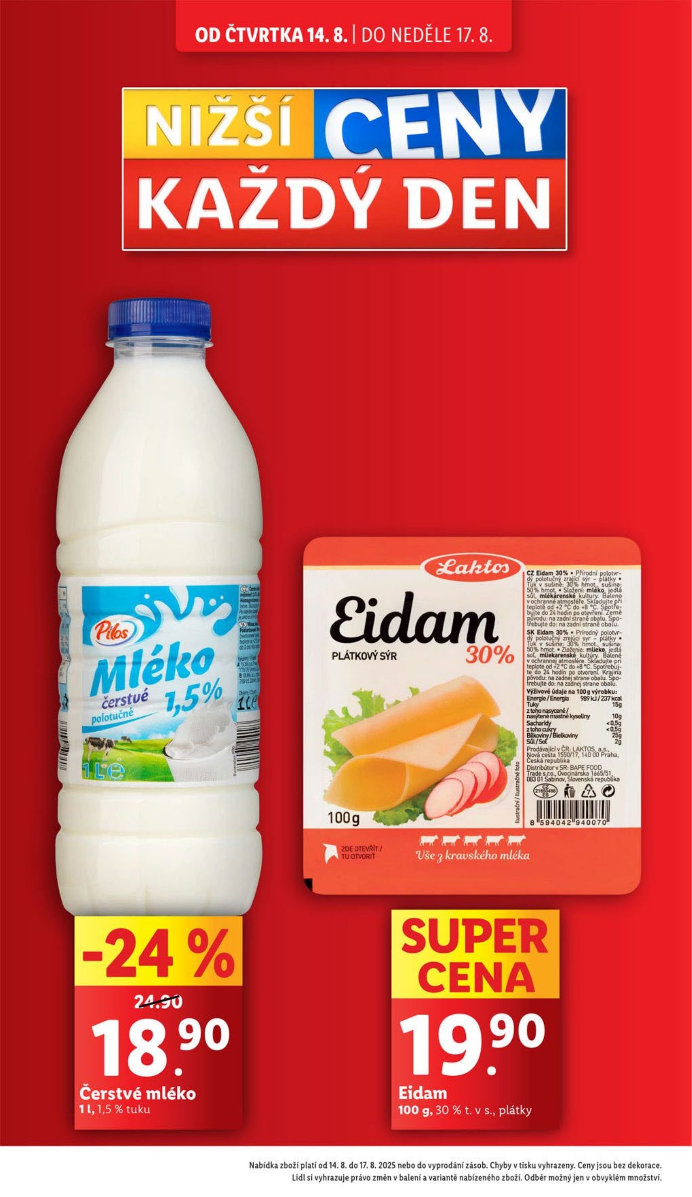 lidl - Leták Lidl od 14.08. do 17.08. - page: 4