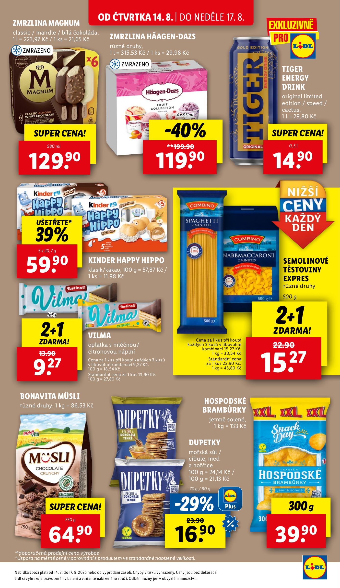 lidl - Leták Lidl od 14.08. do 17.08. - page: 15