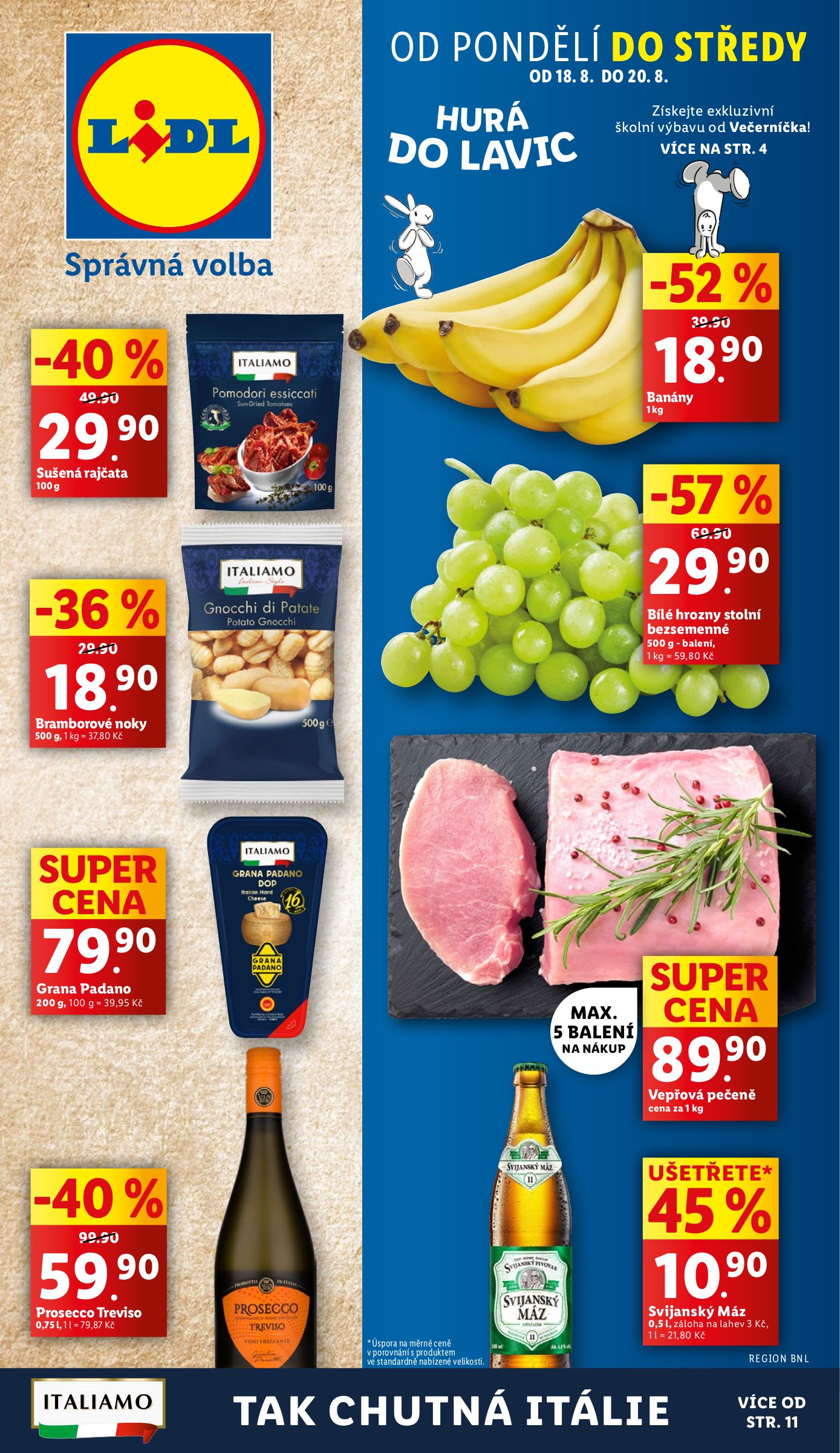lidl - Leták Lidl od 18.08. do 20.08.