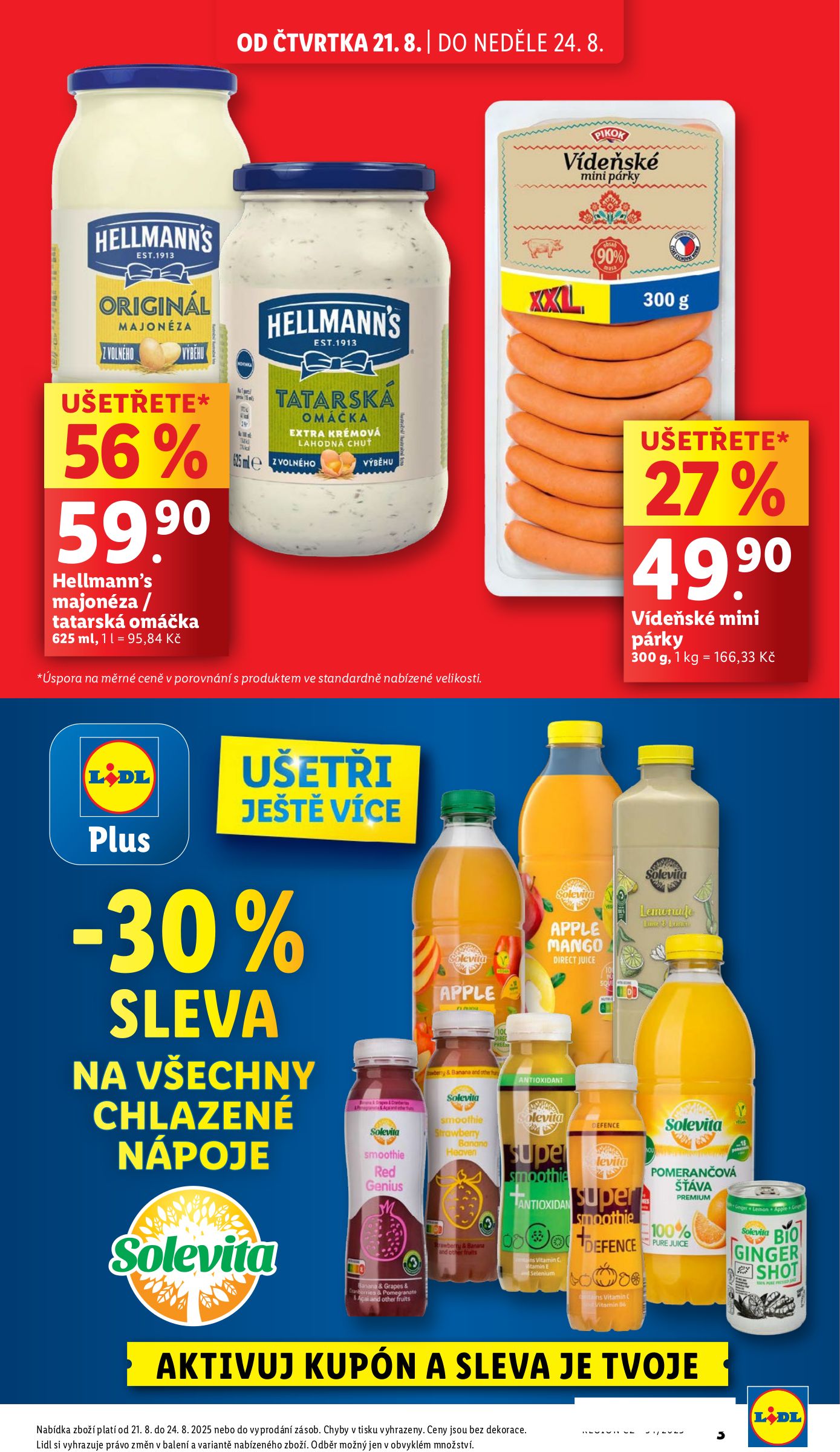 lidl - Leták Lidl od 21.08. do 24.08. - page: 3