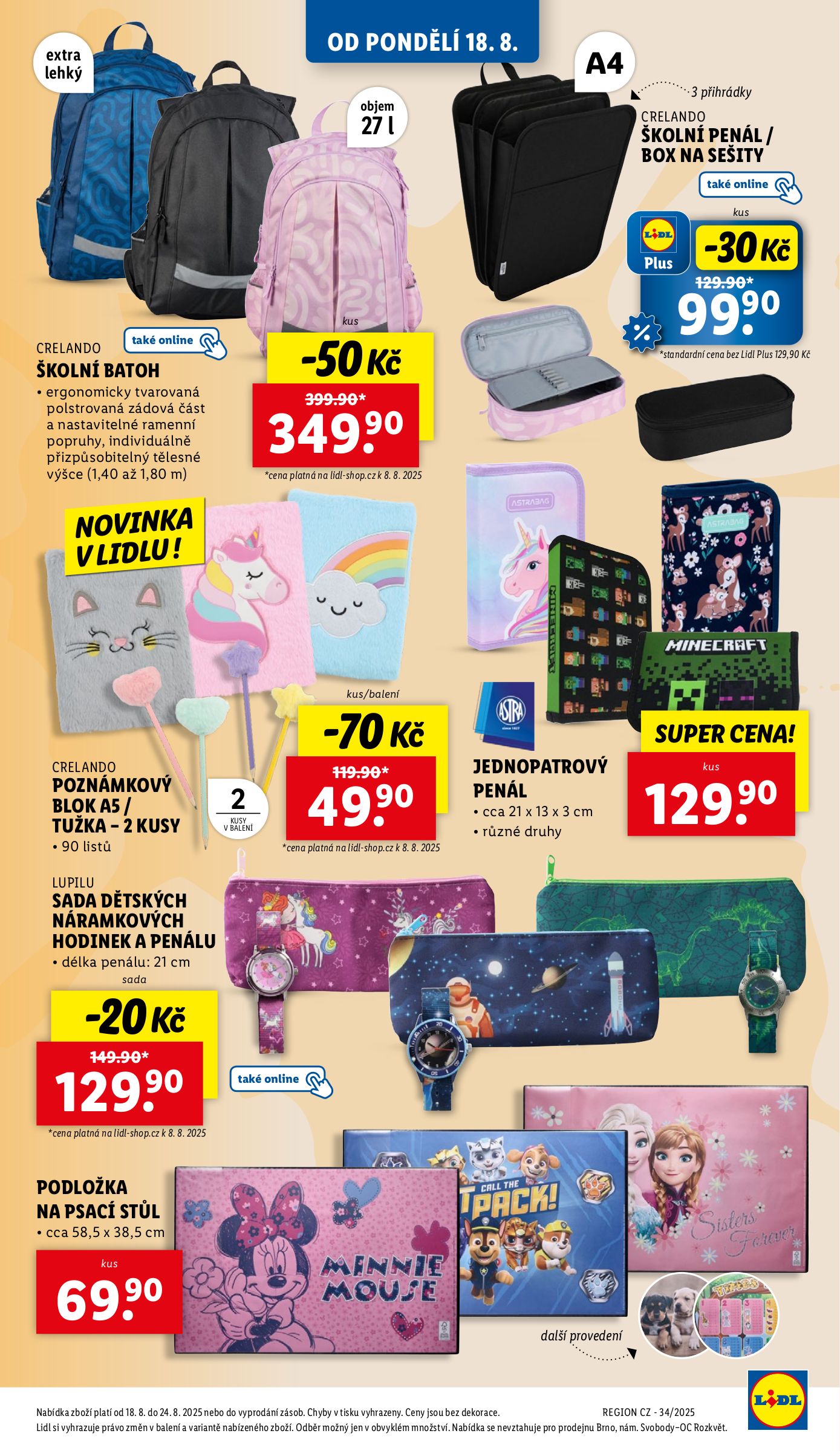 lidl - Leták Lidl - Spotřební zboží od 18.08. do 24.08. - page: 5