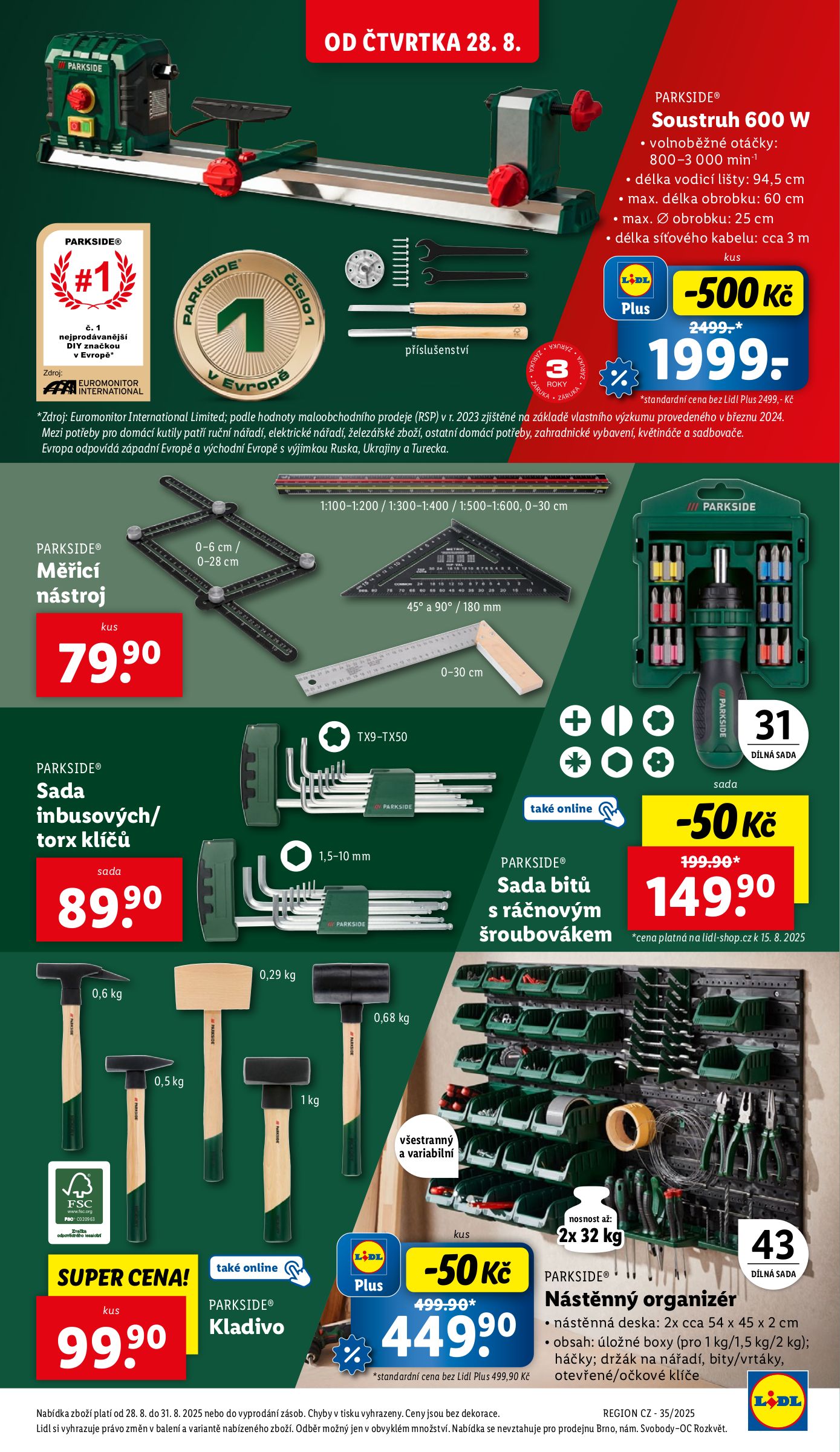 lidl - Leták Lidl od 28.08. do 31.08. - page: 43 lidl - Leták Lidl od 28.08. do 31.08. - page: 43
